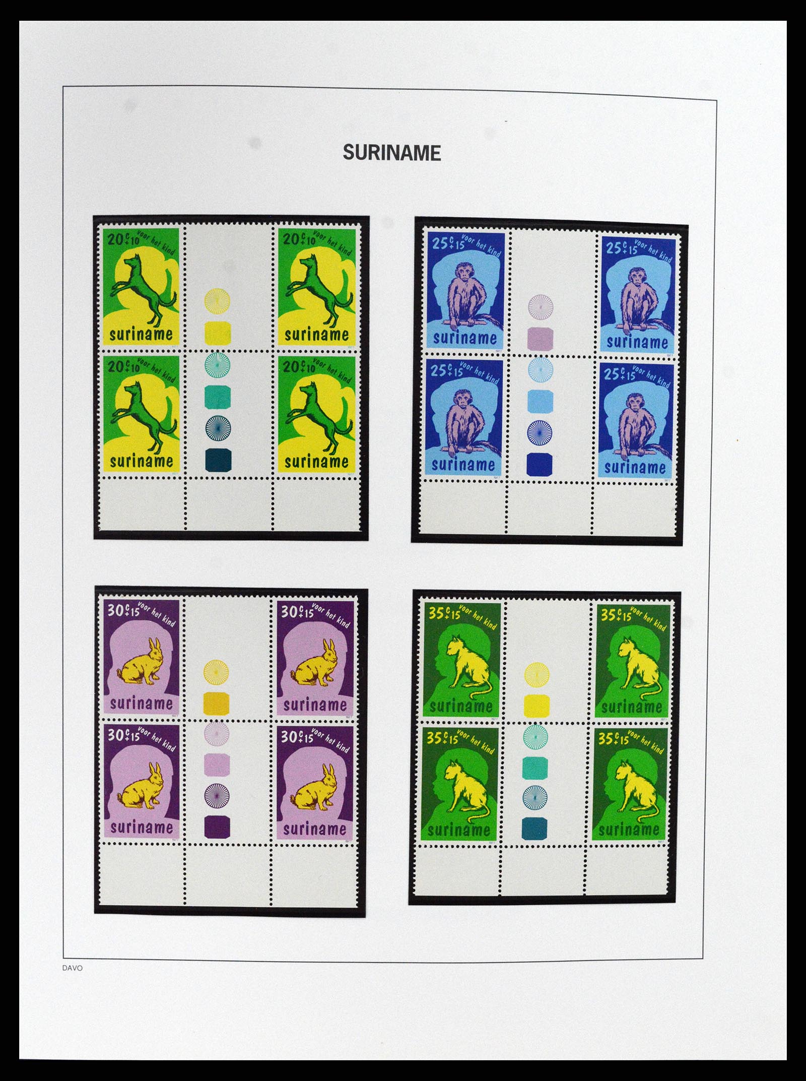 37691 053 - Stamp collection 37691 Suriname 1975-2012.