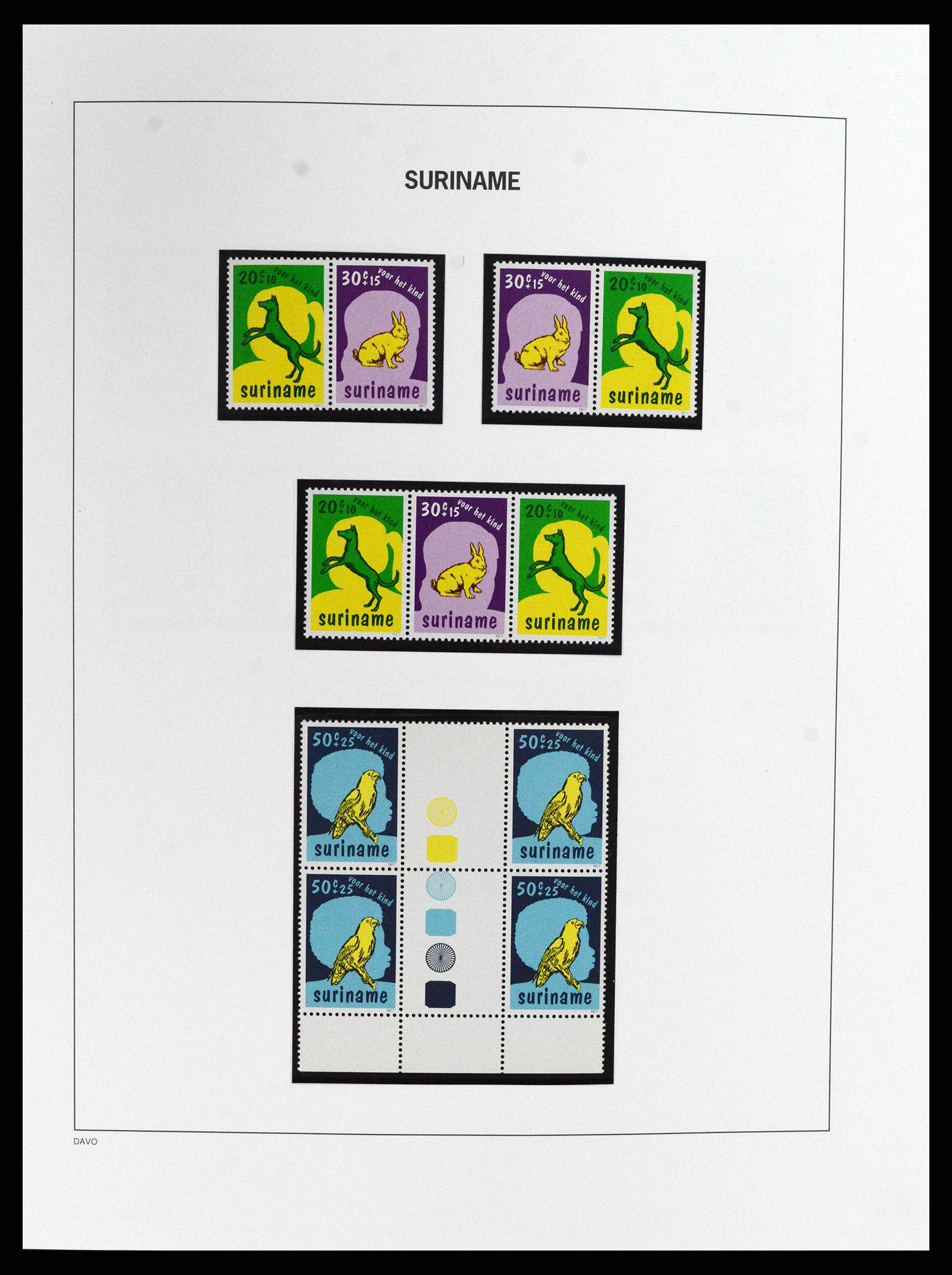 37691 054 - Stamp collection 37691 Suriname 1975-2012.