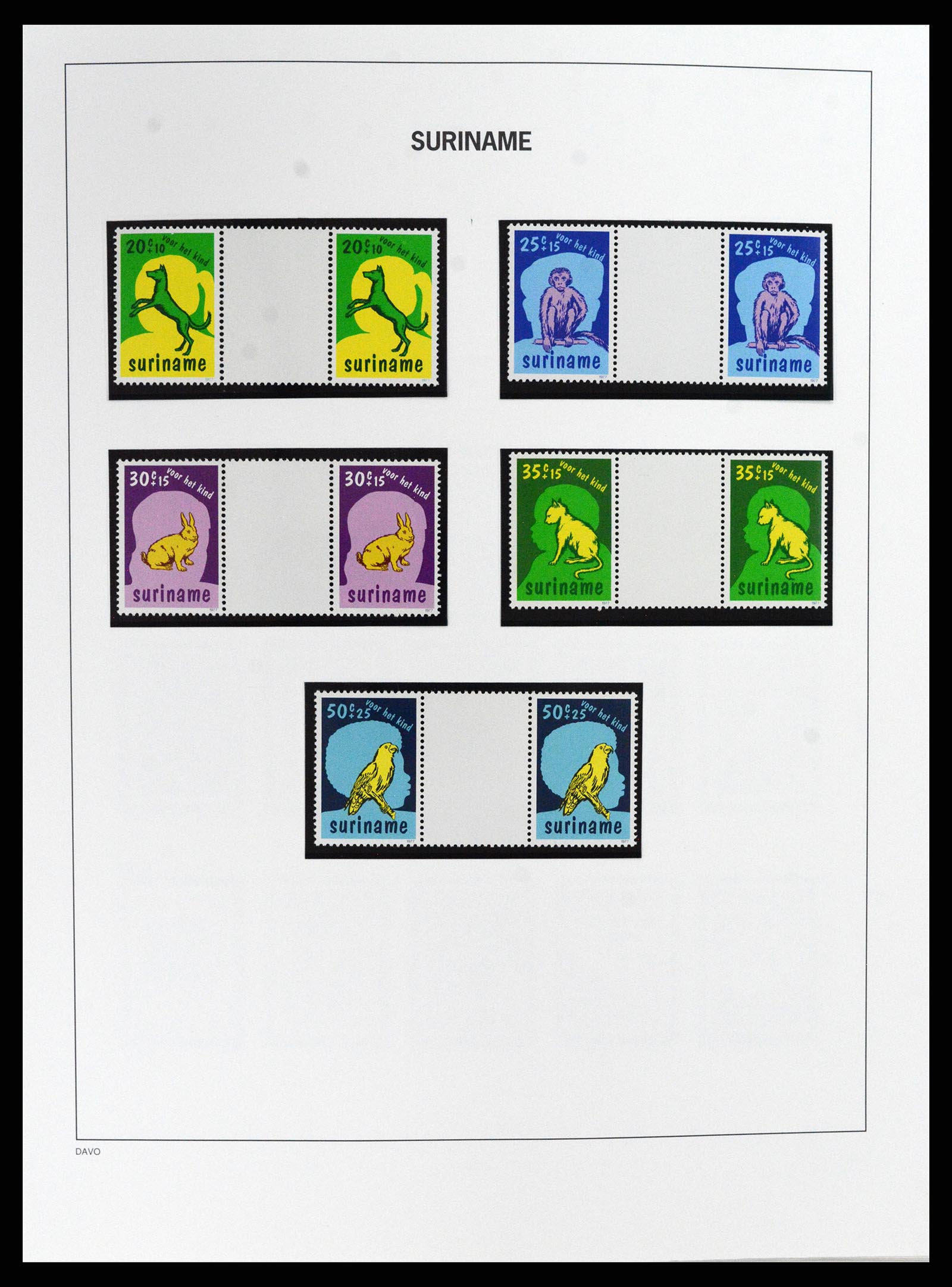 37691 057 - Stamp collection 37691 Suriname 1975-2012.