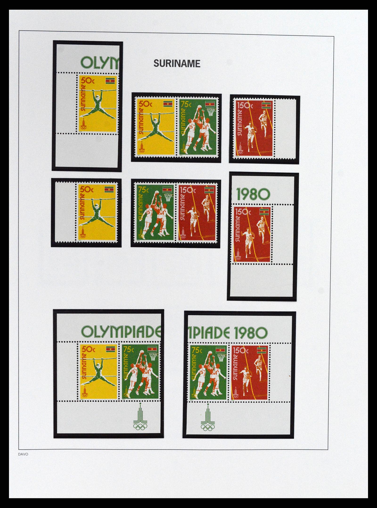 37691 087 - Stamp collection 37691 Suriname 1975-2012.