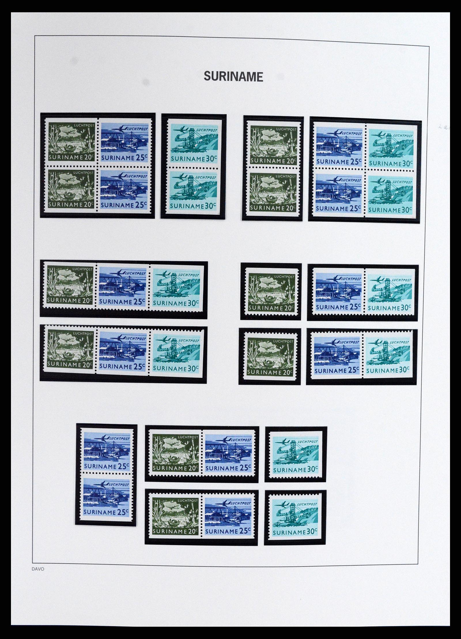 37691 098 - Stamp collection 37691 Suriname 1975-2012.
