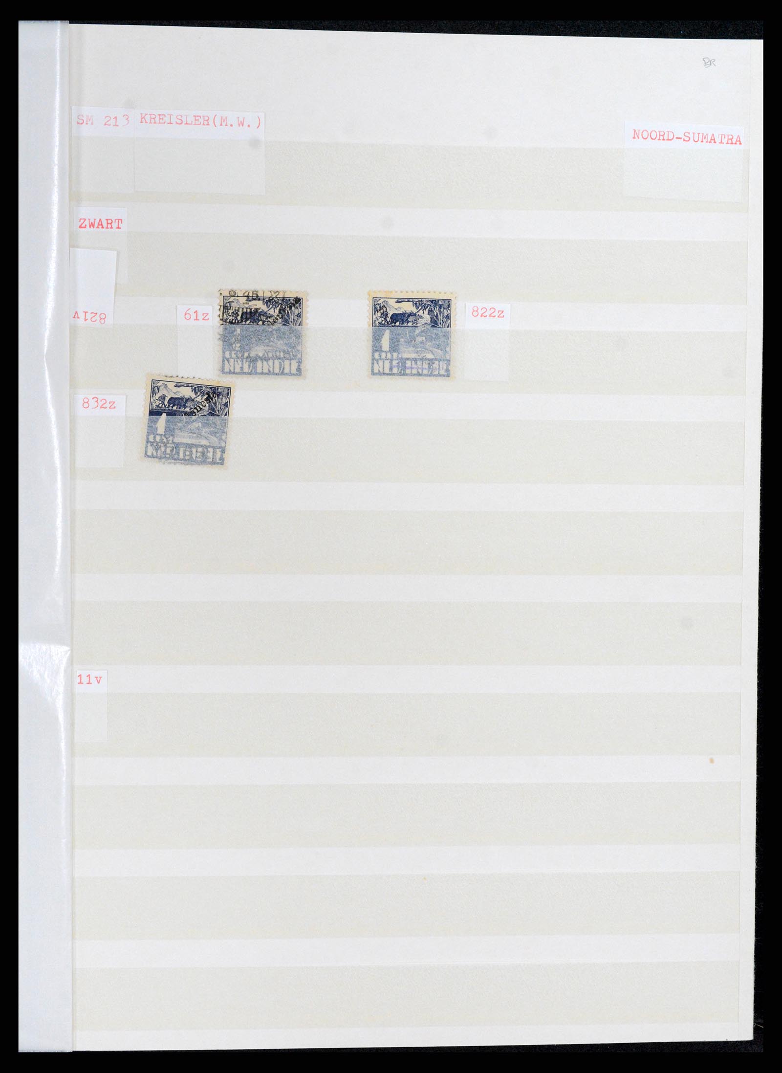 37692 010 - Postzegelverzameling 37692 Indonesië interimperiode 1945-1499.