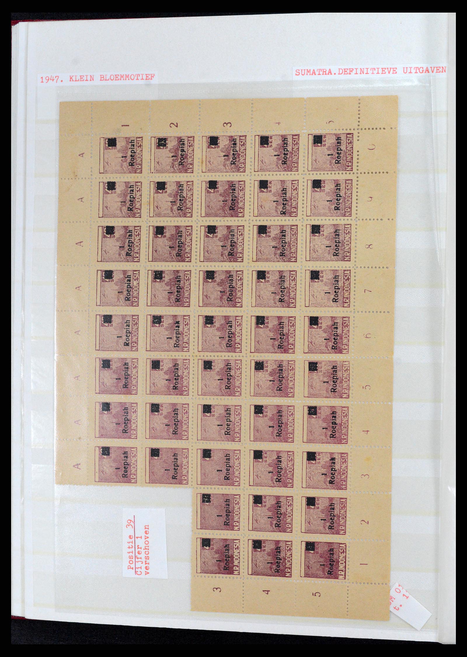 37692 141 - Stamp collection 37692 Indonesia interimperiod 1945-1499.