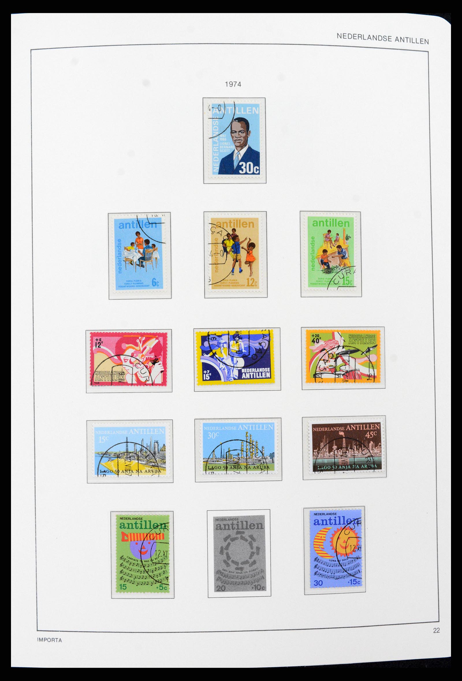 37693 022 - Stamp collection 37693 Netherlands Antilles 1949-2001.