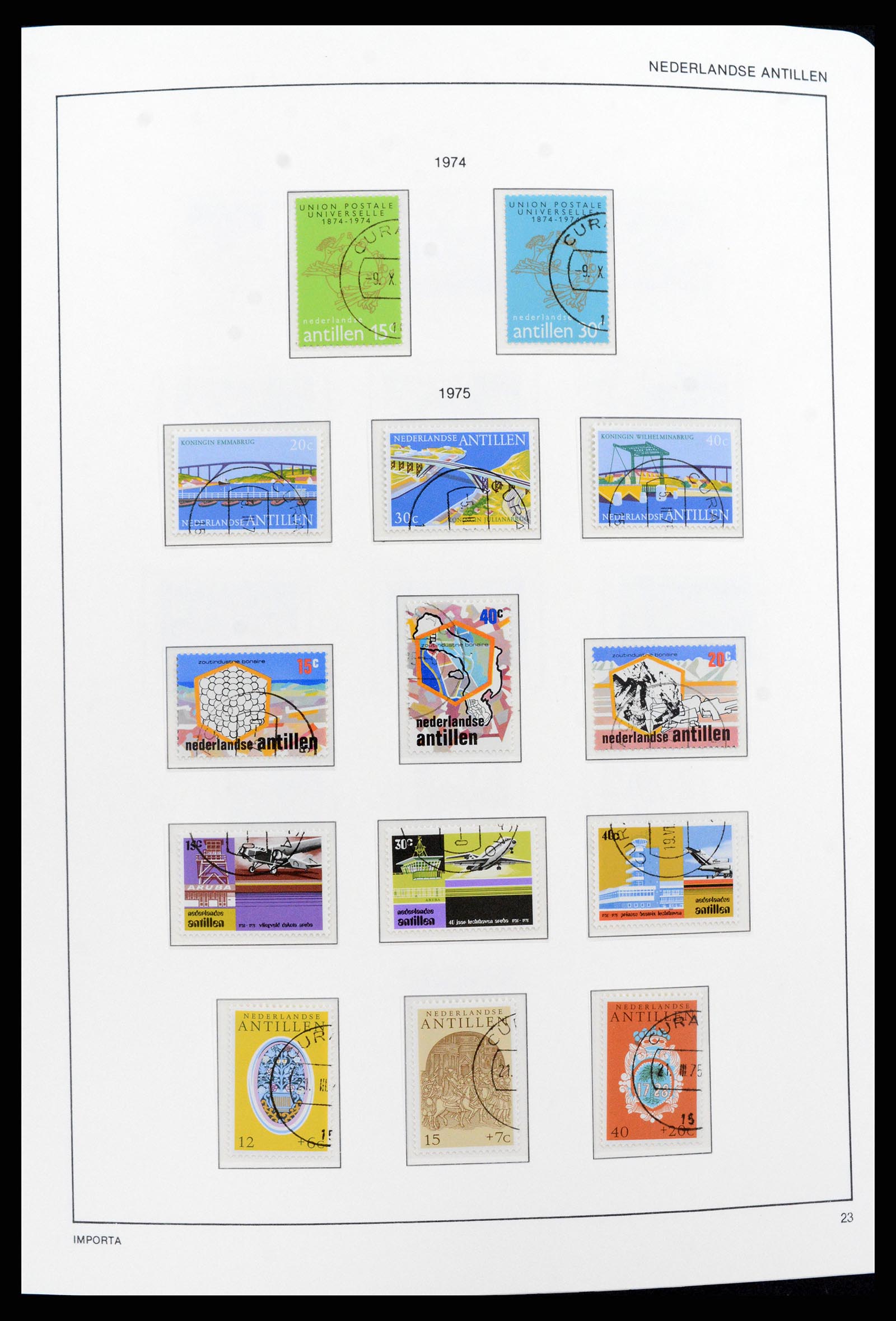 37693 023 - Stamp collection 37693 Netherlands Antilles 1949-2001.