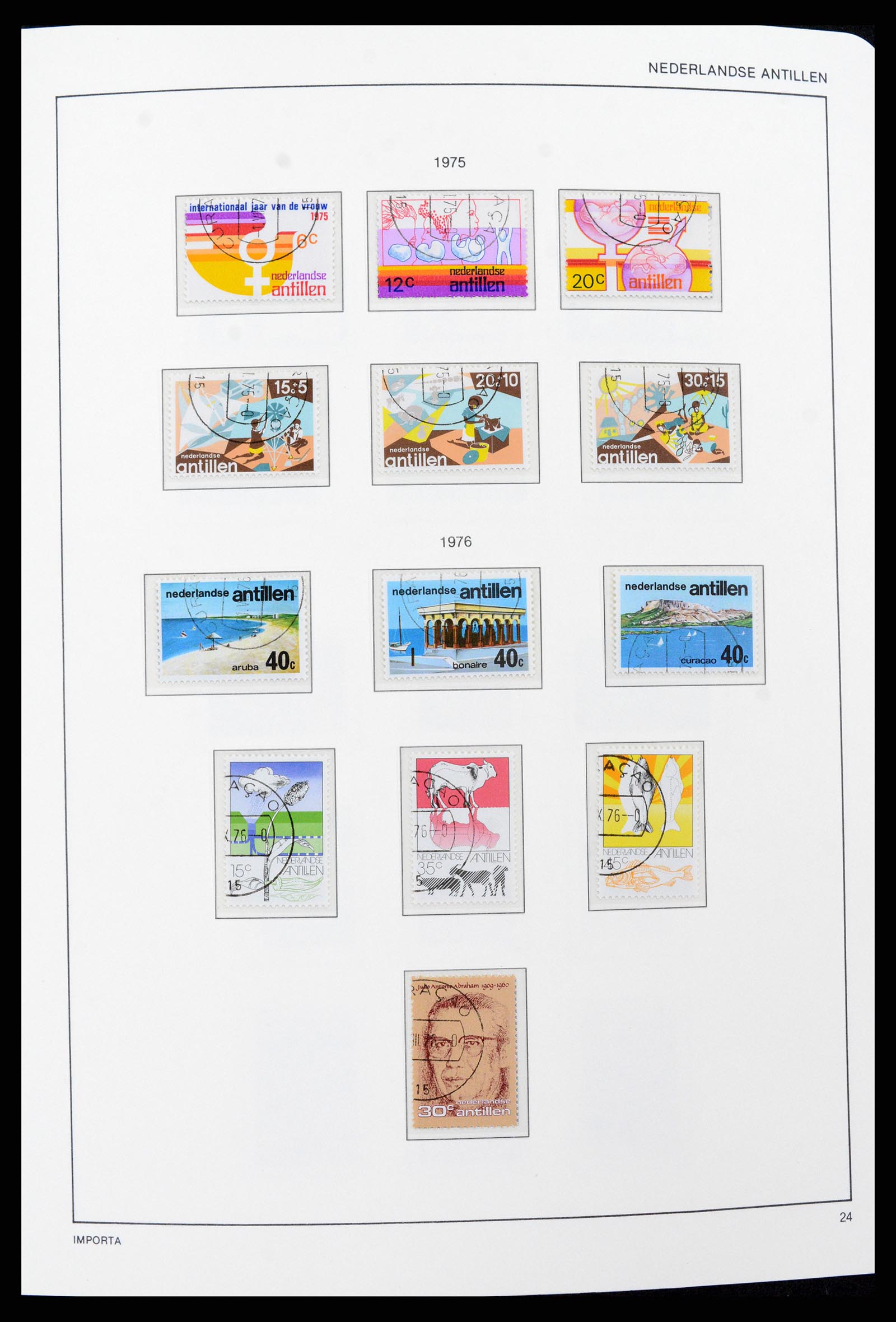 37693 024 - Stamp collection 37693 Netherlands Antilles 1949-2001.