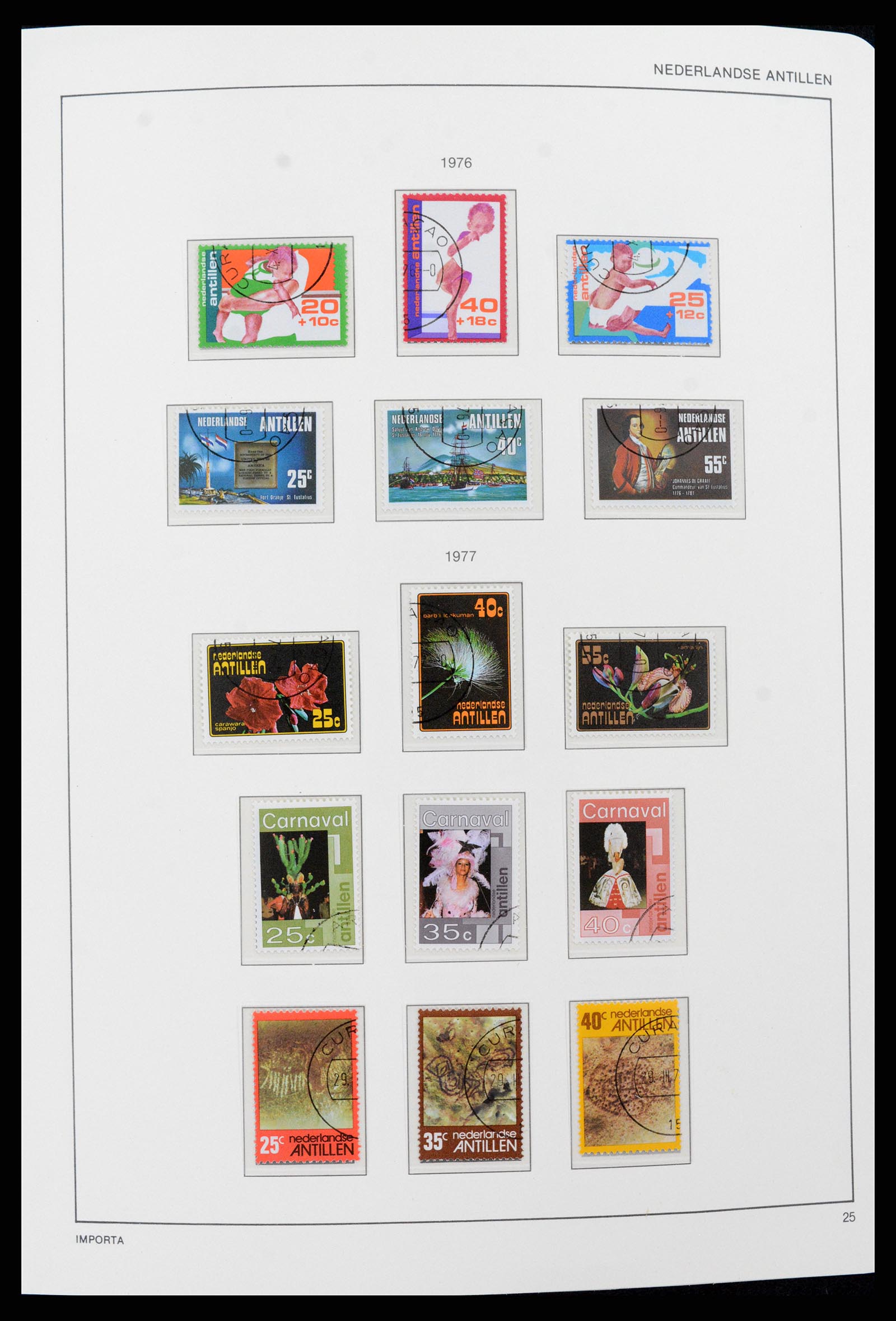 37693 025 - Stamp collection 37693 Netherlands Antilles 1949-2001.