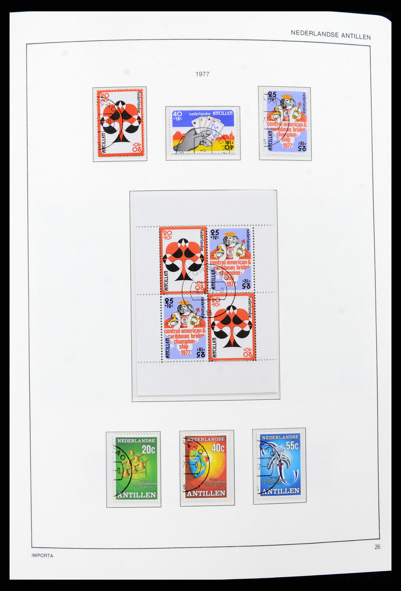 37693 026 - Stamp collection 37693 Netherlands Antilles 1949-2001.