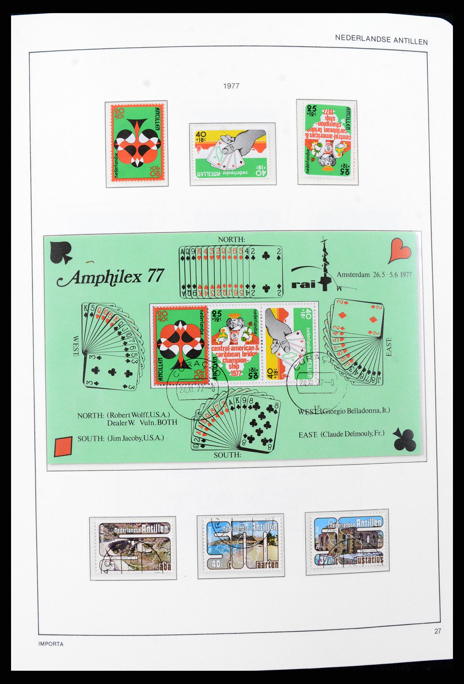 37693 027 - Stamp collection 37693 Netherlands Antilles 1949-2001.