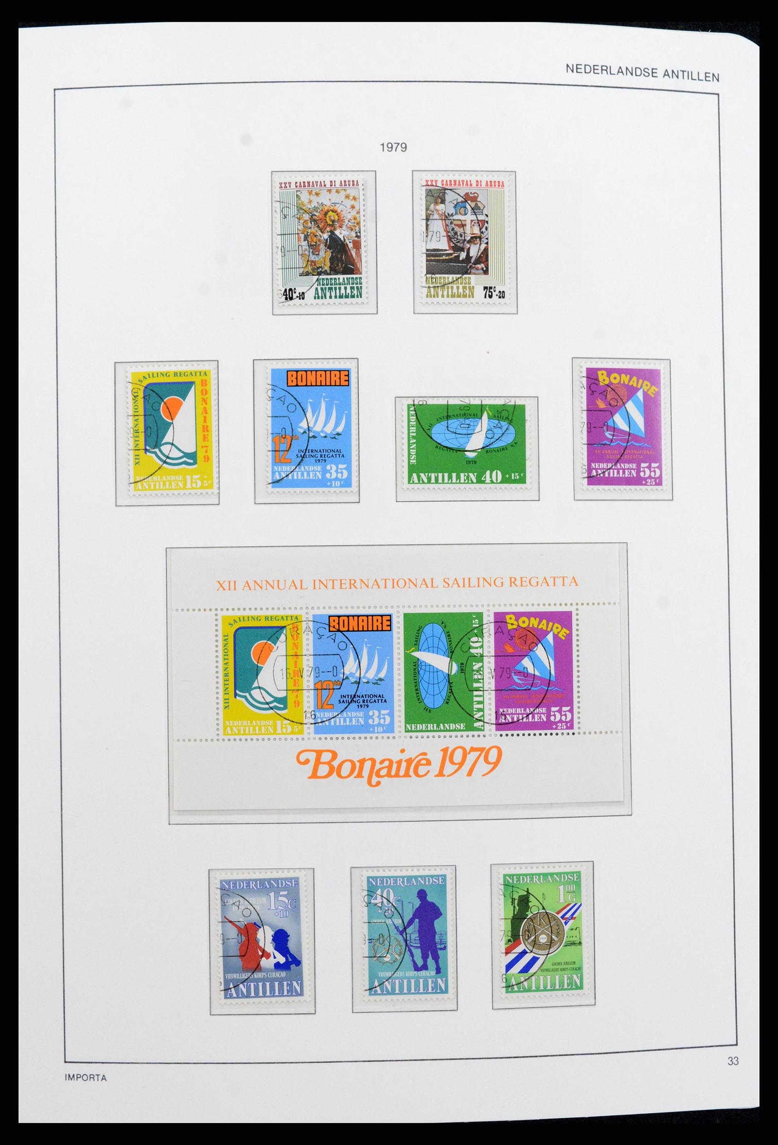 37693 033 - Stamp collection 37693 Netherlands Antilles 1949-2001.