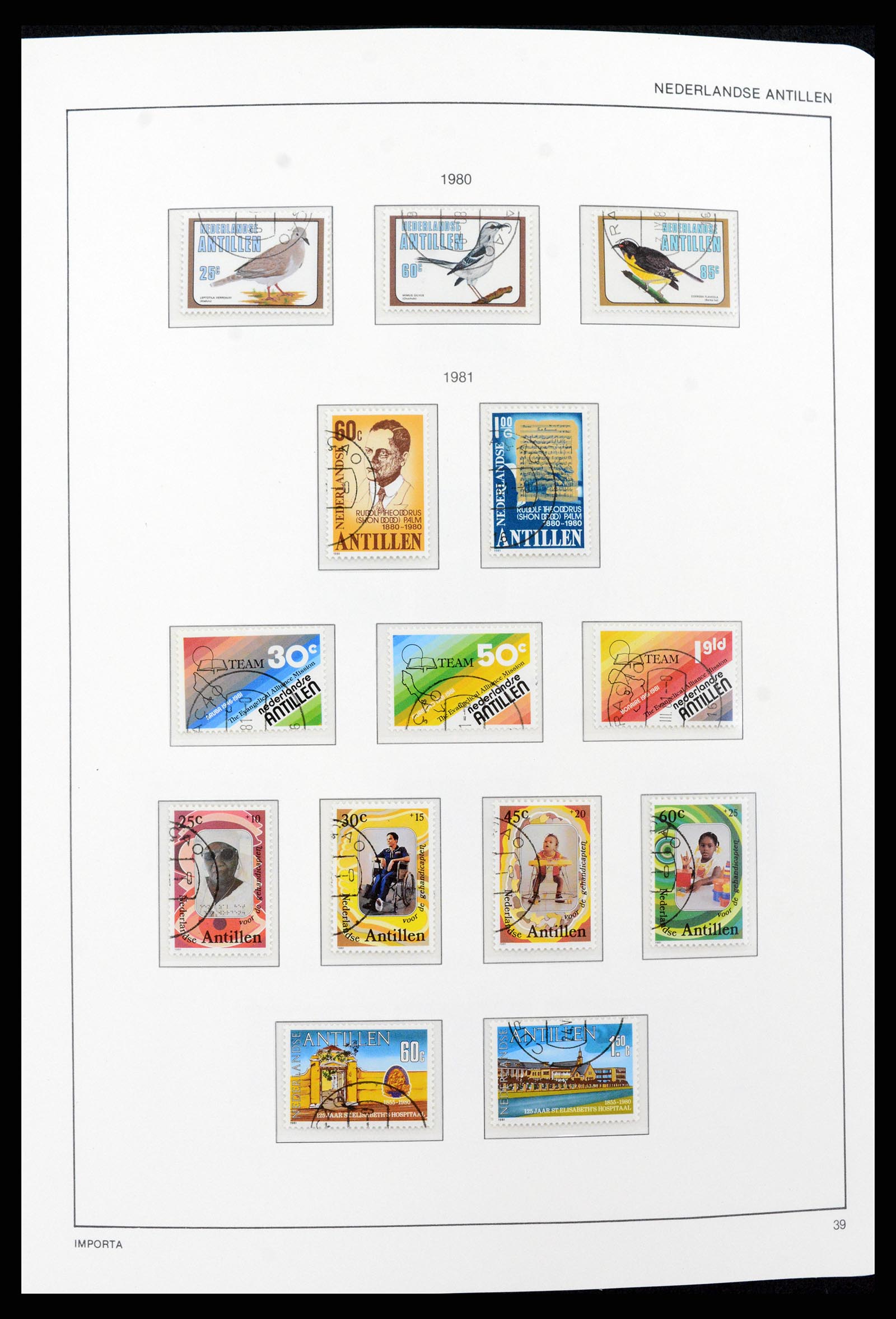 37693 039 - Stamp collection 37693 Netherlands Antilles 1949-2001.