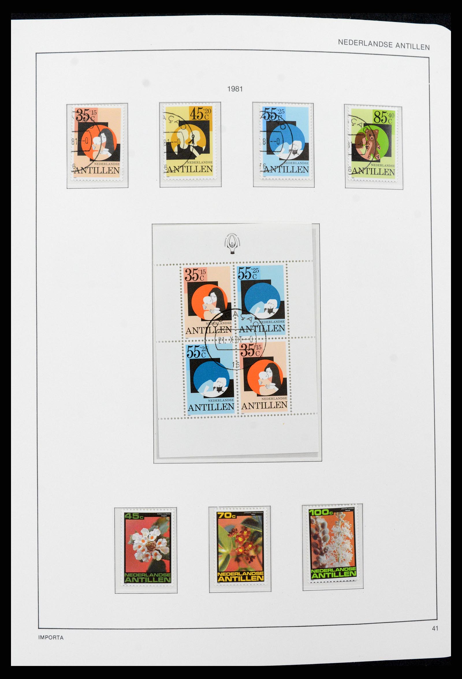 37693 041 - Stamp collection 37693 Netherlands Antilles 1949-2001.