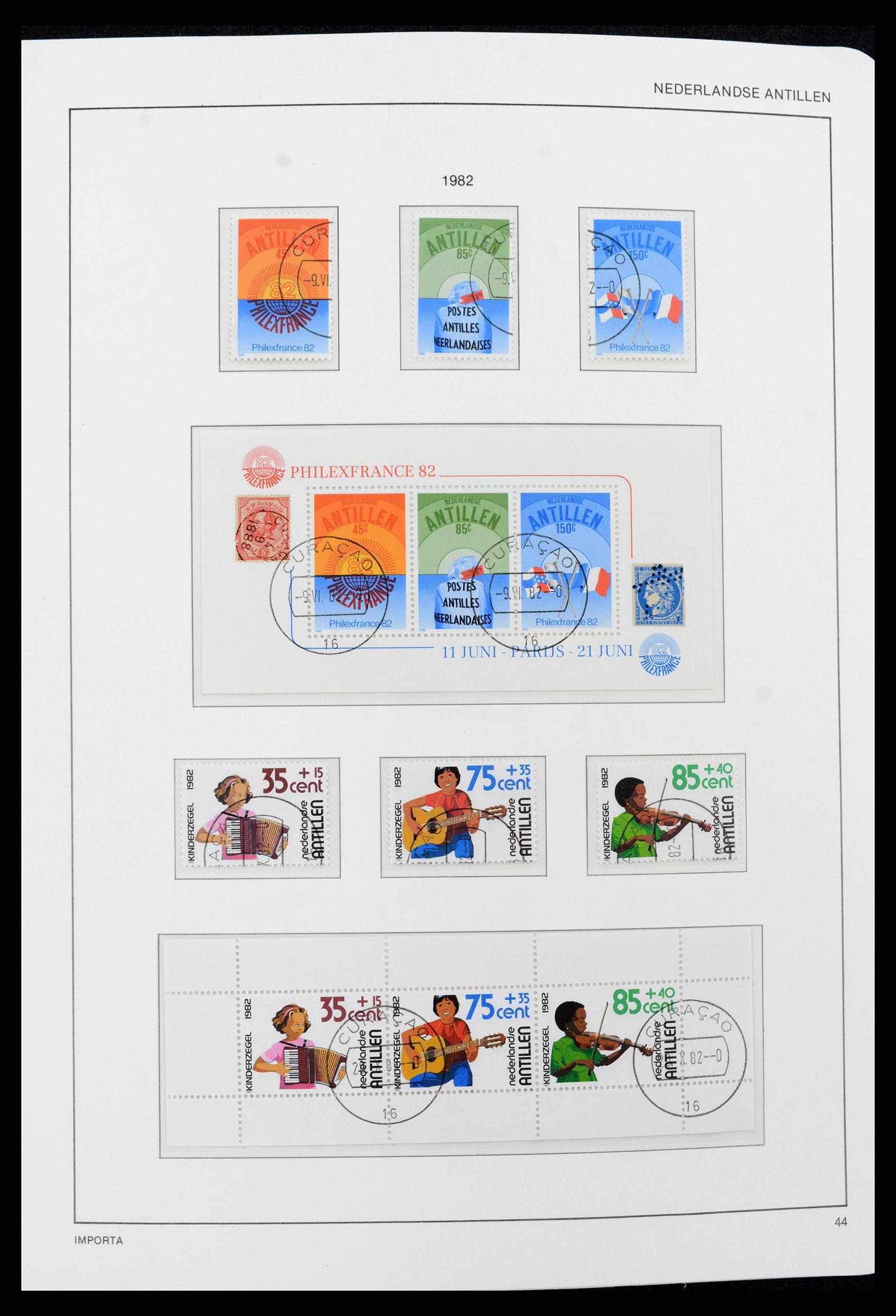 37693 044 - Stamp collection 37693 Netherlands Antilles 1949-2001.