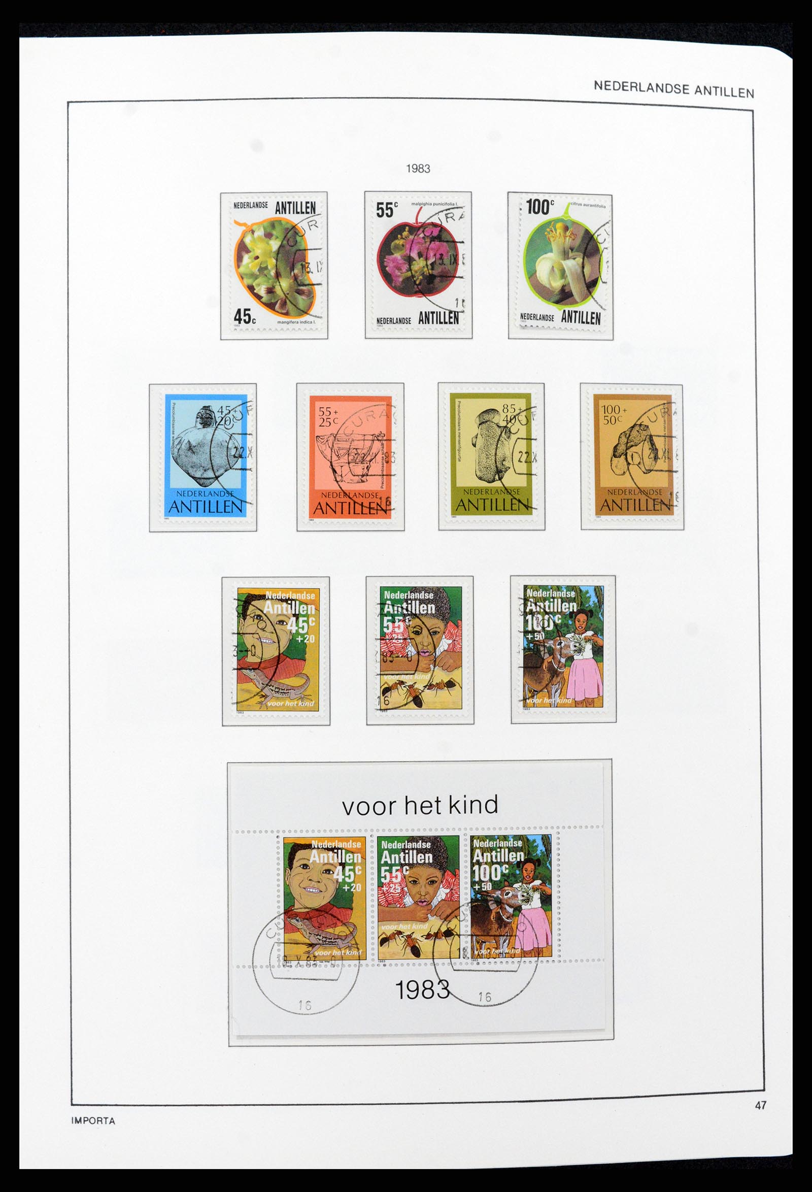 37693 047 - Stamp collection 37693 Netherlands Antilles 1949-2001.