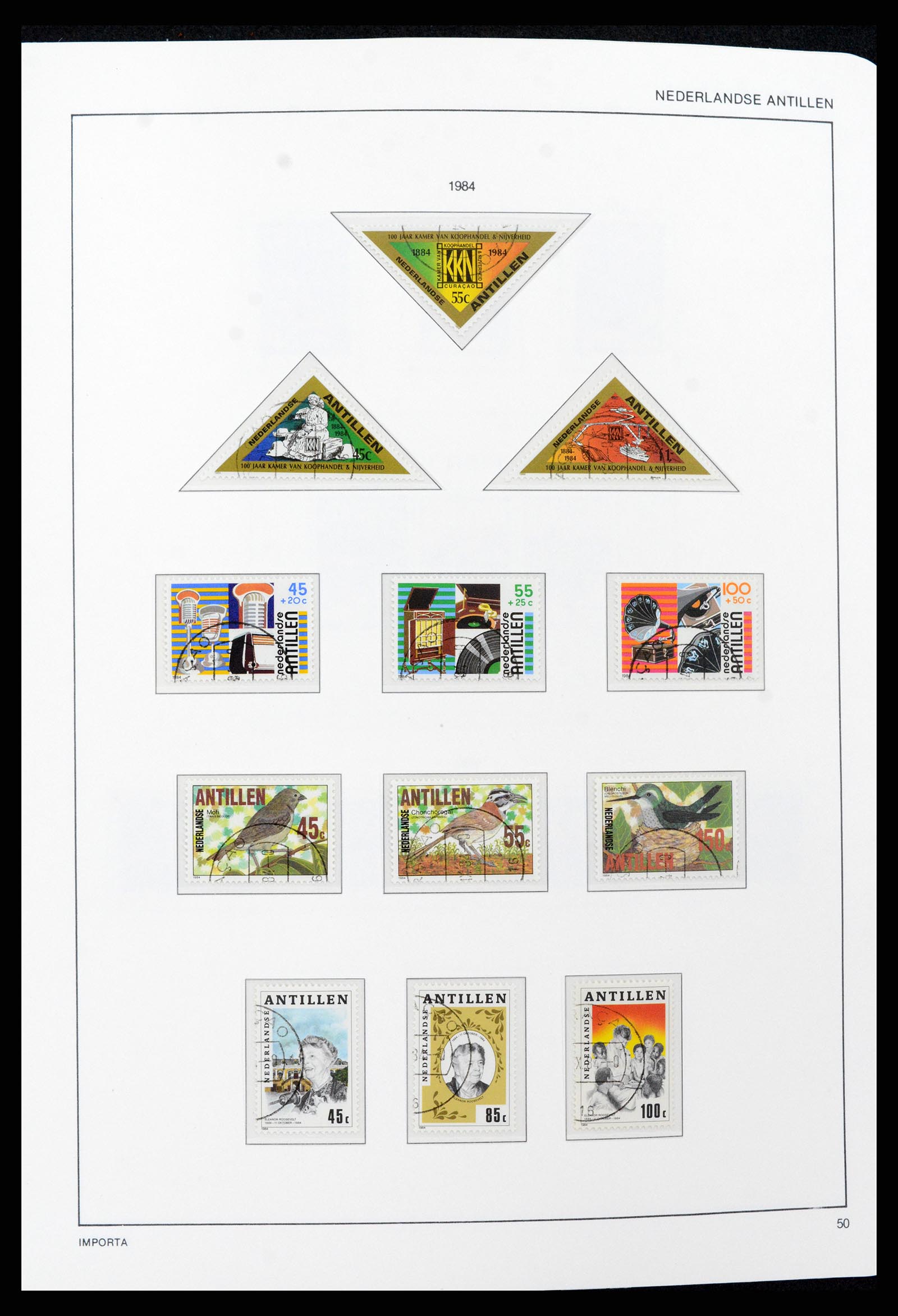 37693 050 - Stamp collection 37693 Netherlands Antilles 1949-2001.