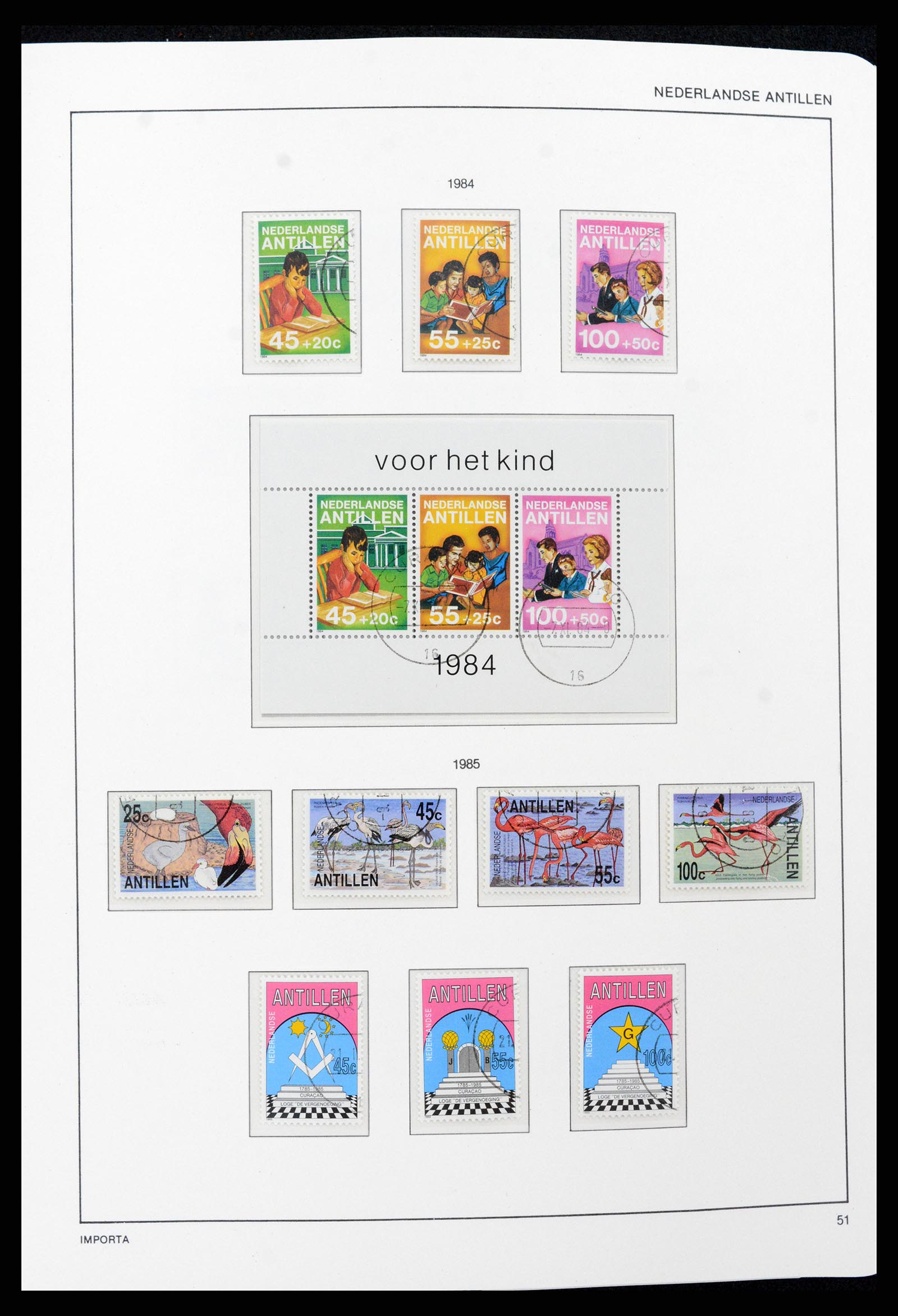 37693 051 - Stamp collection 37693 Netherlands Antilles 1949-2001.