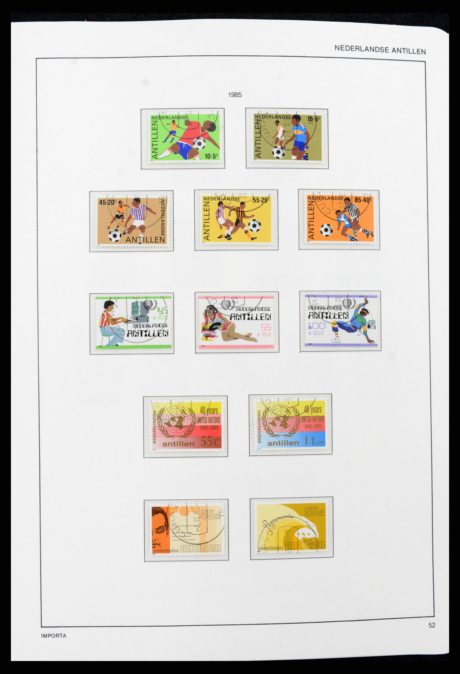 37693 052 - Stamp collection 37693 Netherlands Antilles 1949-2001.