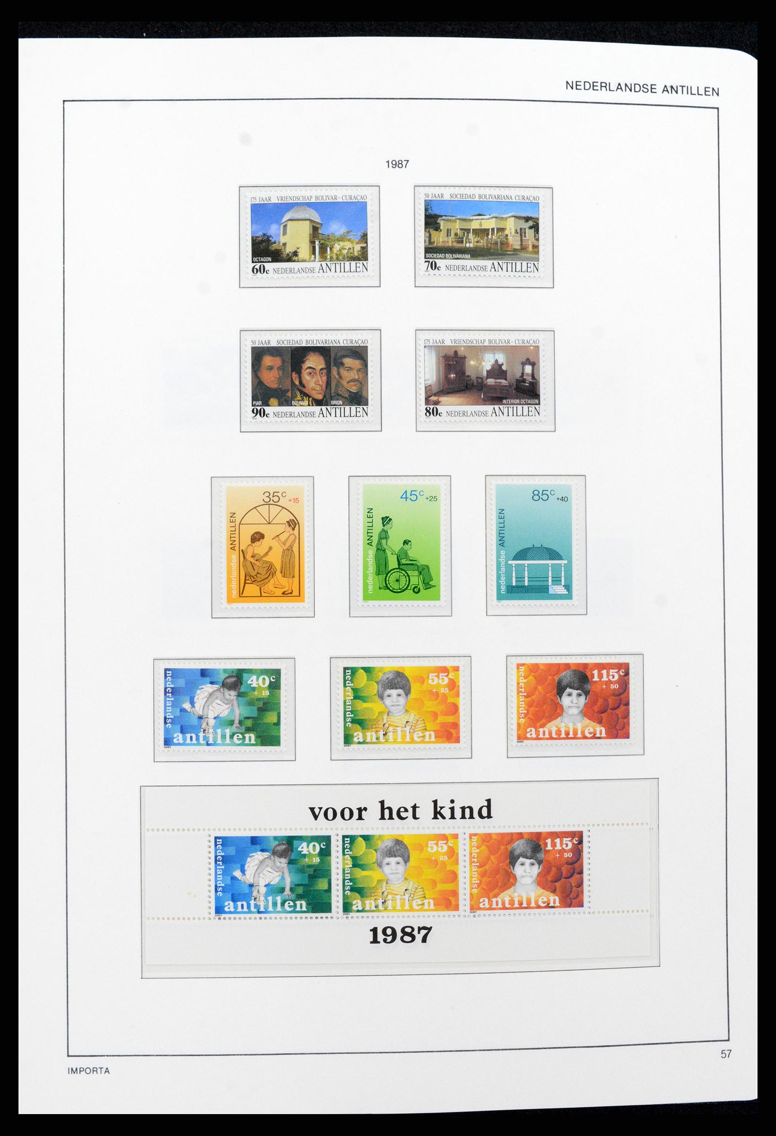 37693 057 - Stamp collection 37693 Netherlands Antilles 1949-2001.