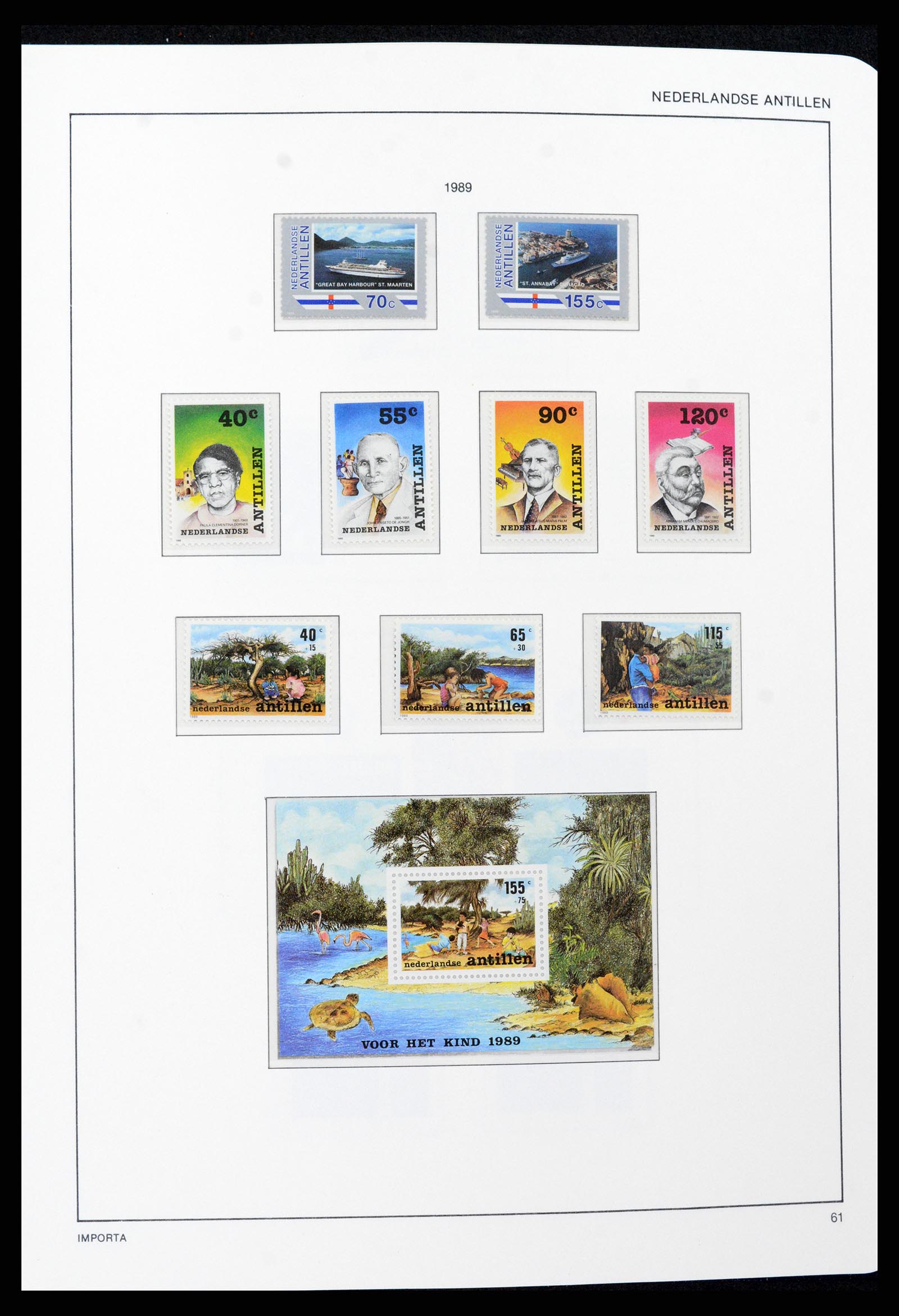 37693 061 - Stamp collection 37693 Netherlands Antilles 1949-2001.