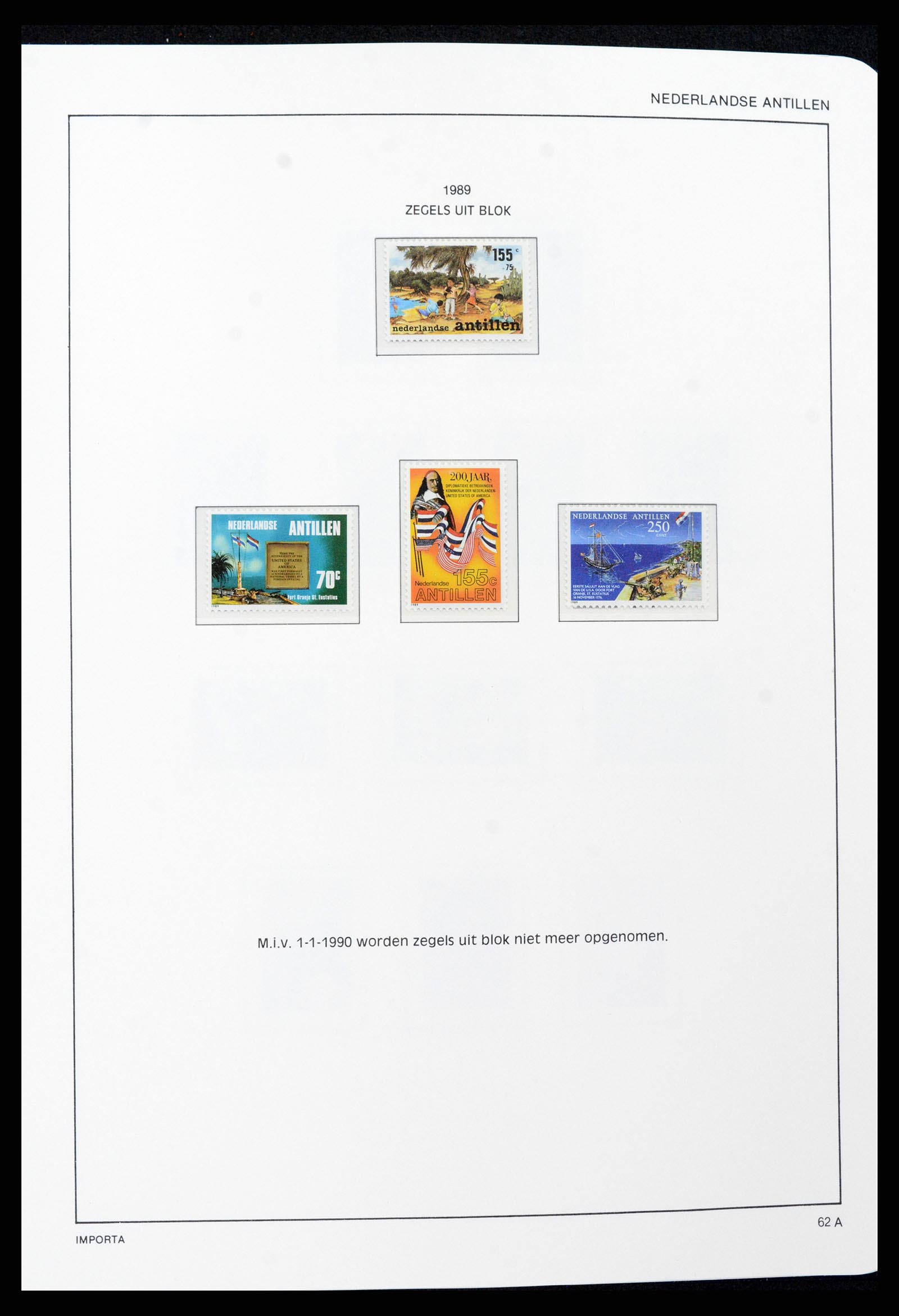 37693 063 - Stamp collection 37693 Netherlands Antilles 1949-2001.