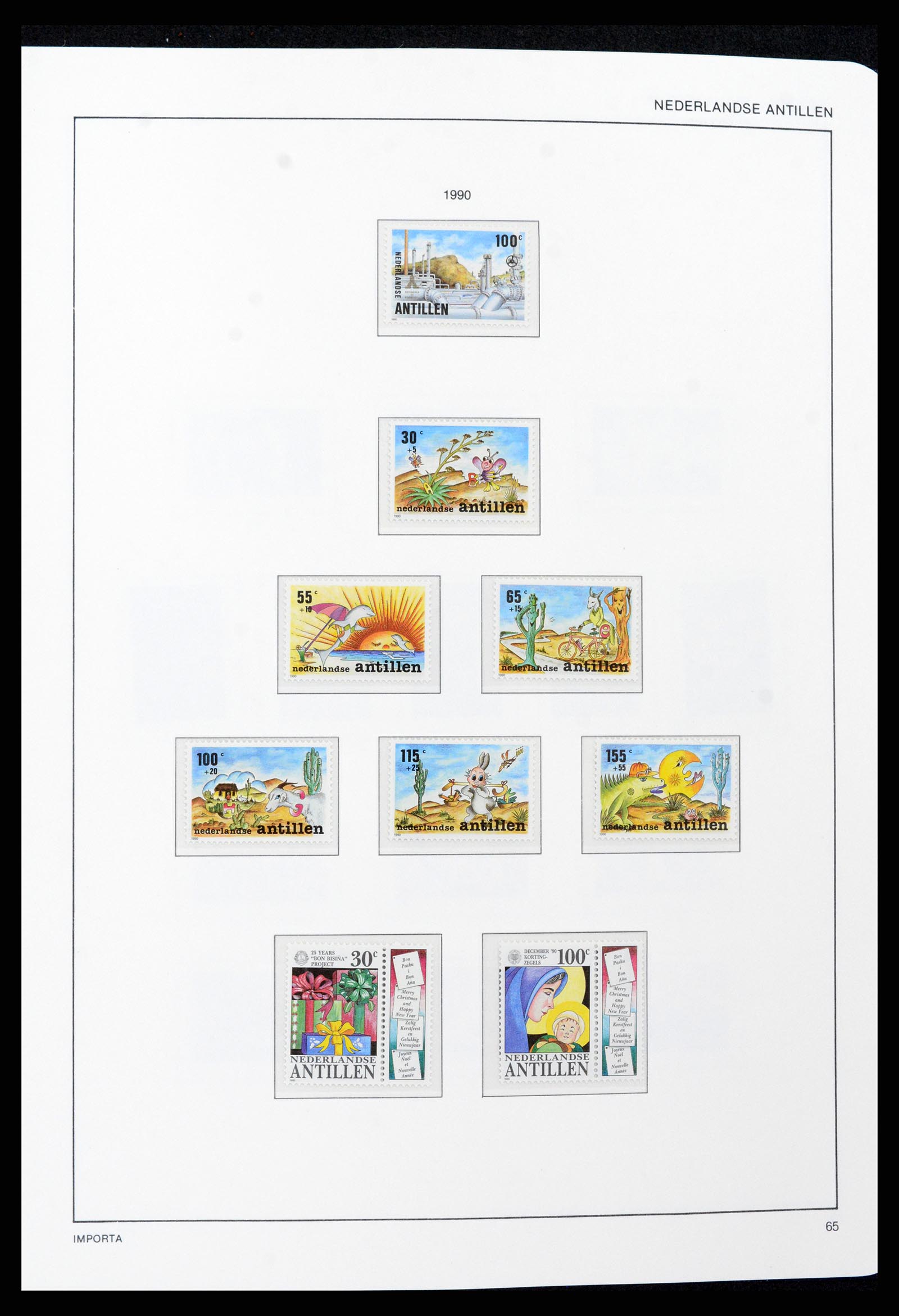 37693 066 - Stamp collection 37693 Netherlands Antilles 1949-2001.