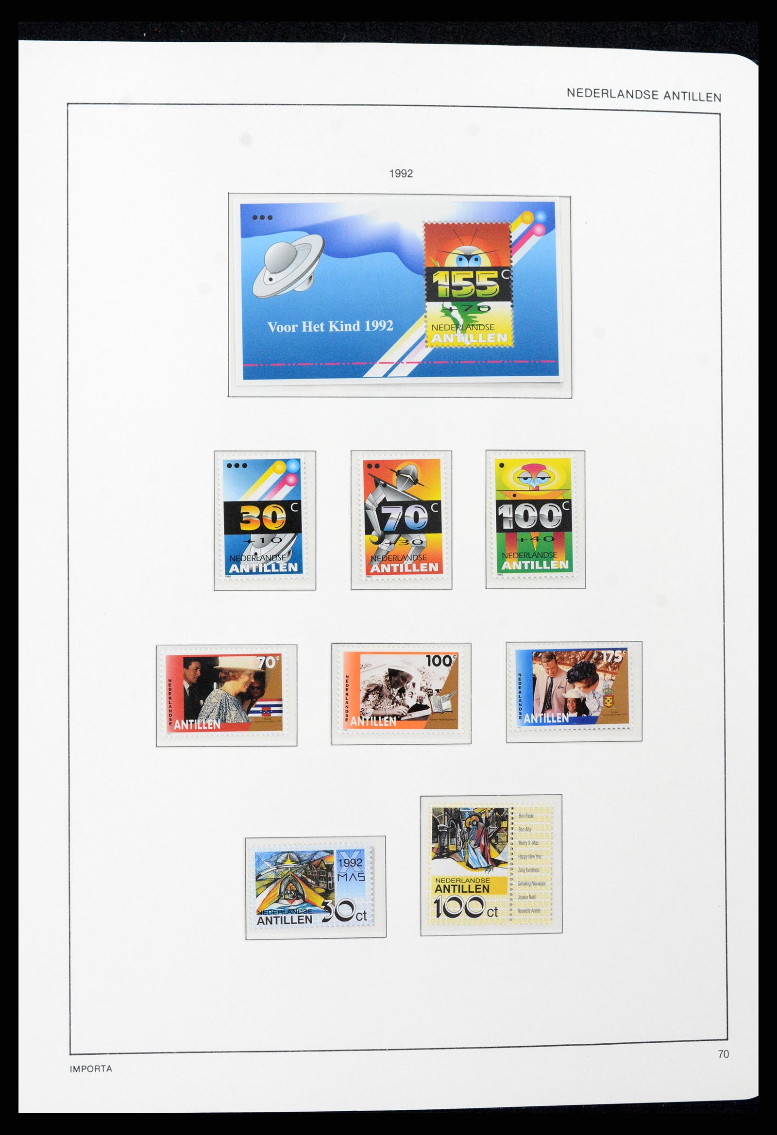37693 071 - Stamp collection 37693 Netherlands Antilles 1949-2001.