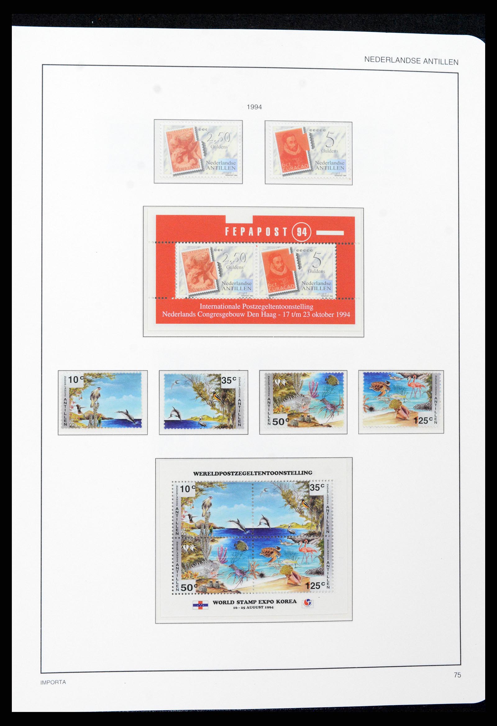 37693 076 - Stamp collection 37693 Netherlands Antilles 1949-2001.