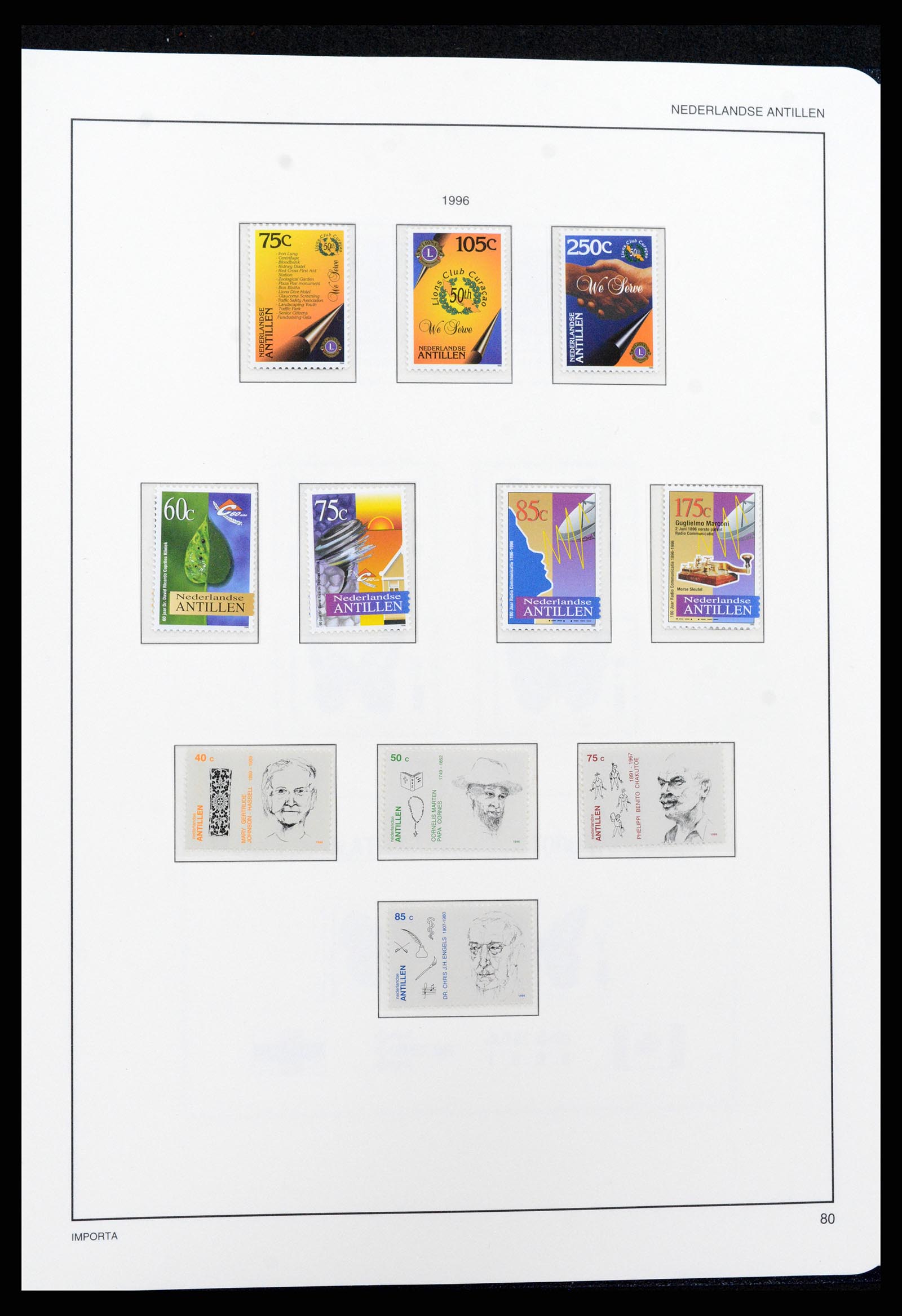 37693 081 - Stamp collection 37693 Netherlands Antilles 1949-2001.