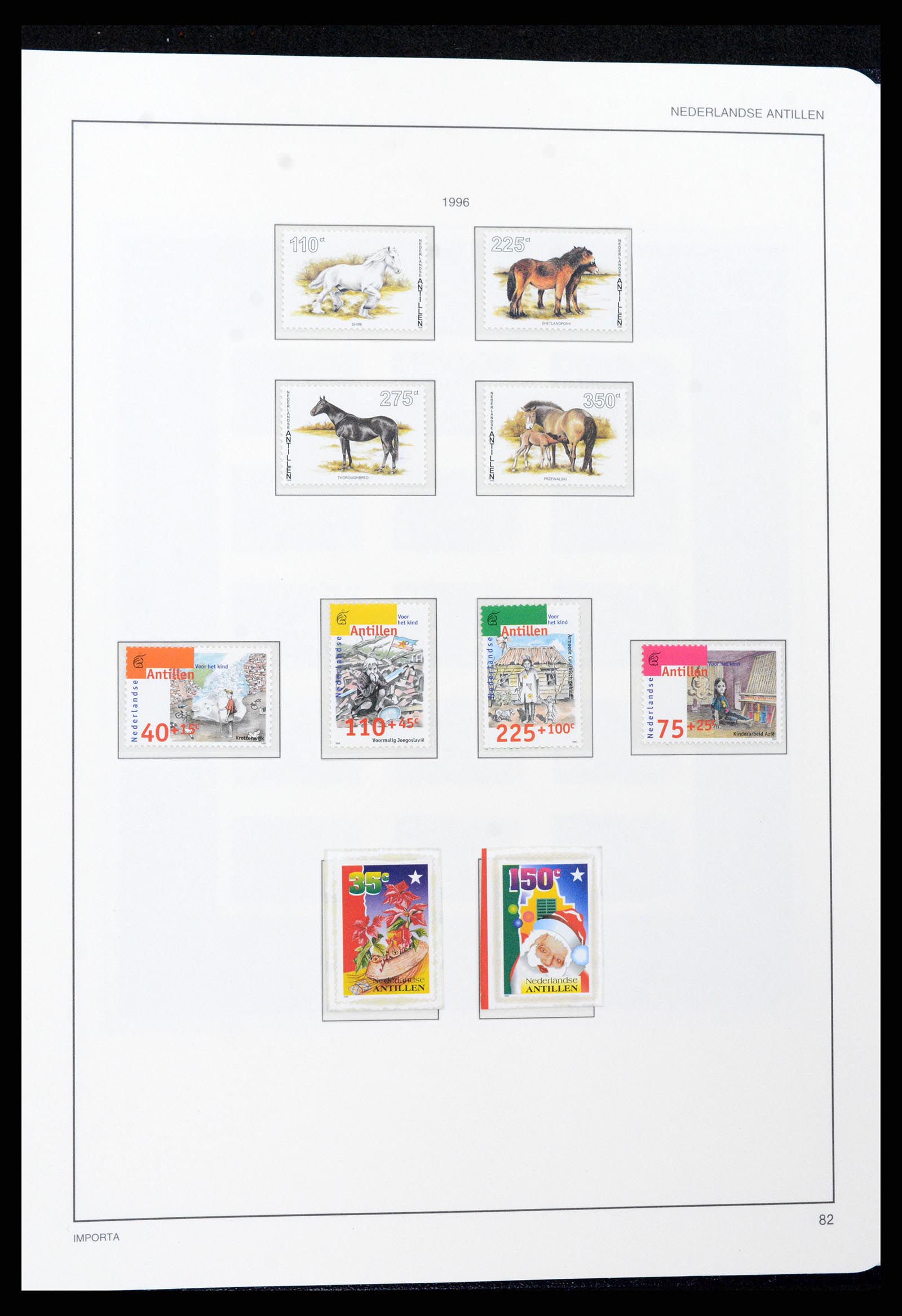 37693 083 - Stamp collection 37693 Netherlands Antilles 1949-2001.