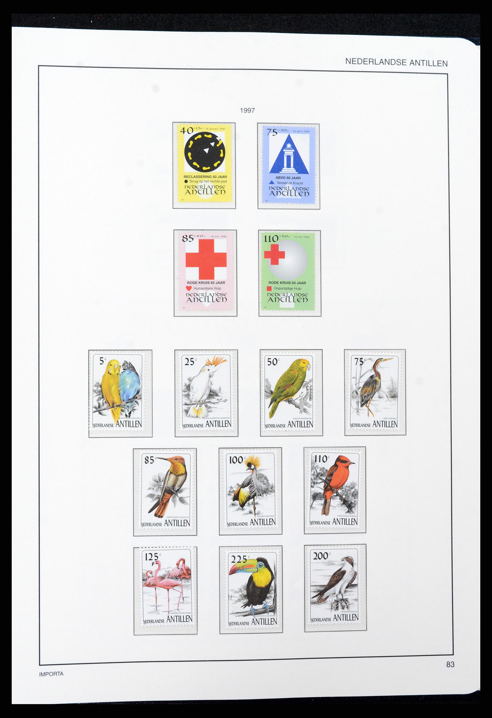 37693 084 - Stamp collection 37693 Netherlands Antilles 1949-2001.