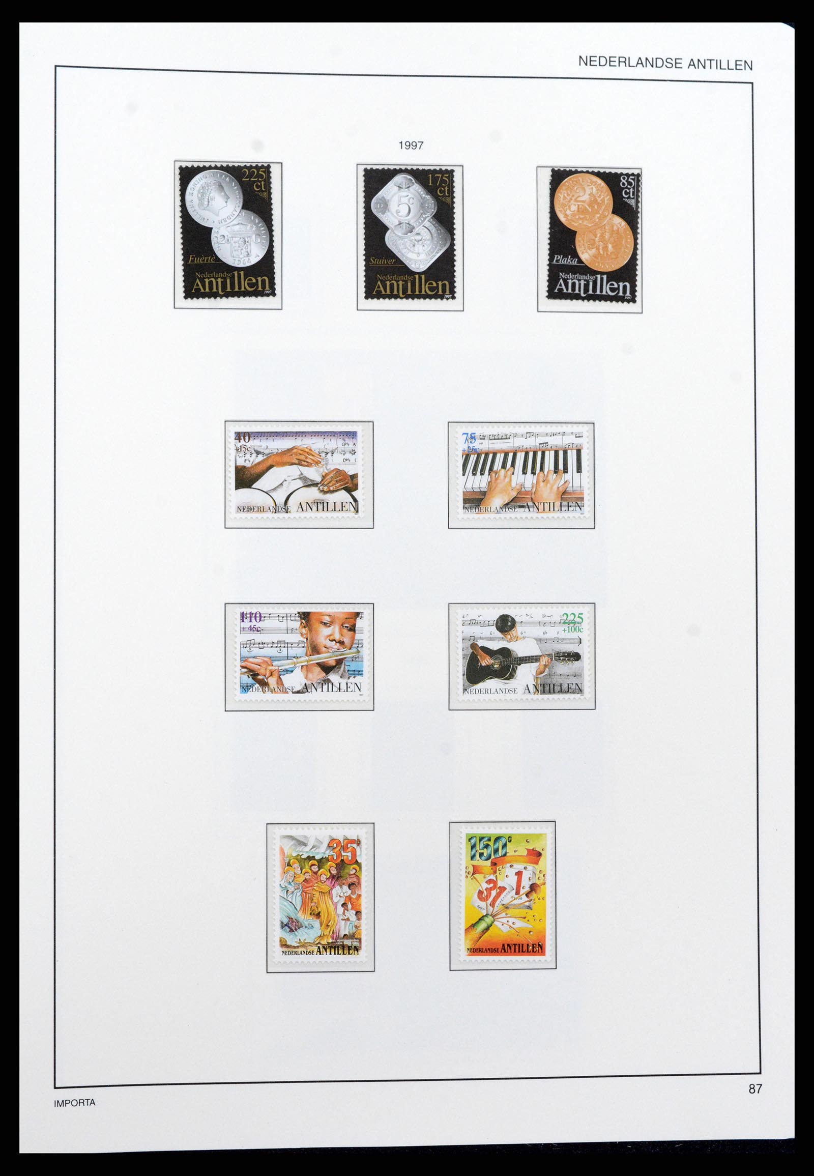 37693 088 - Stamp collection 37693 Netherlands Antilles 1949-2001.