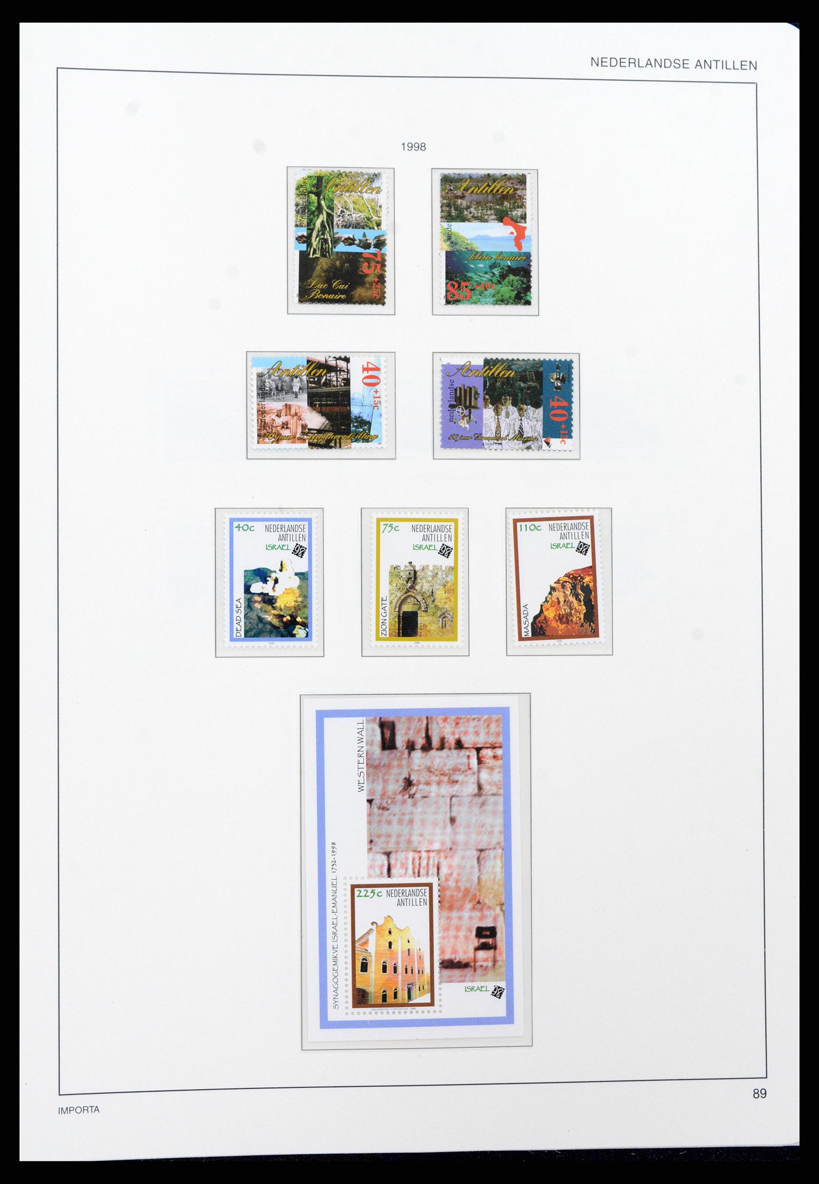 37693 090 - Stamp collection 37693 Netherlands Antilles 1949-2001.