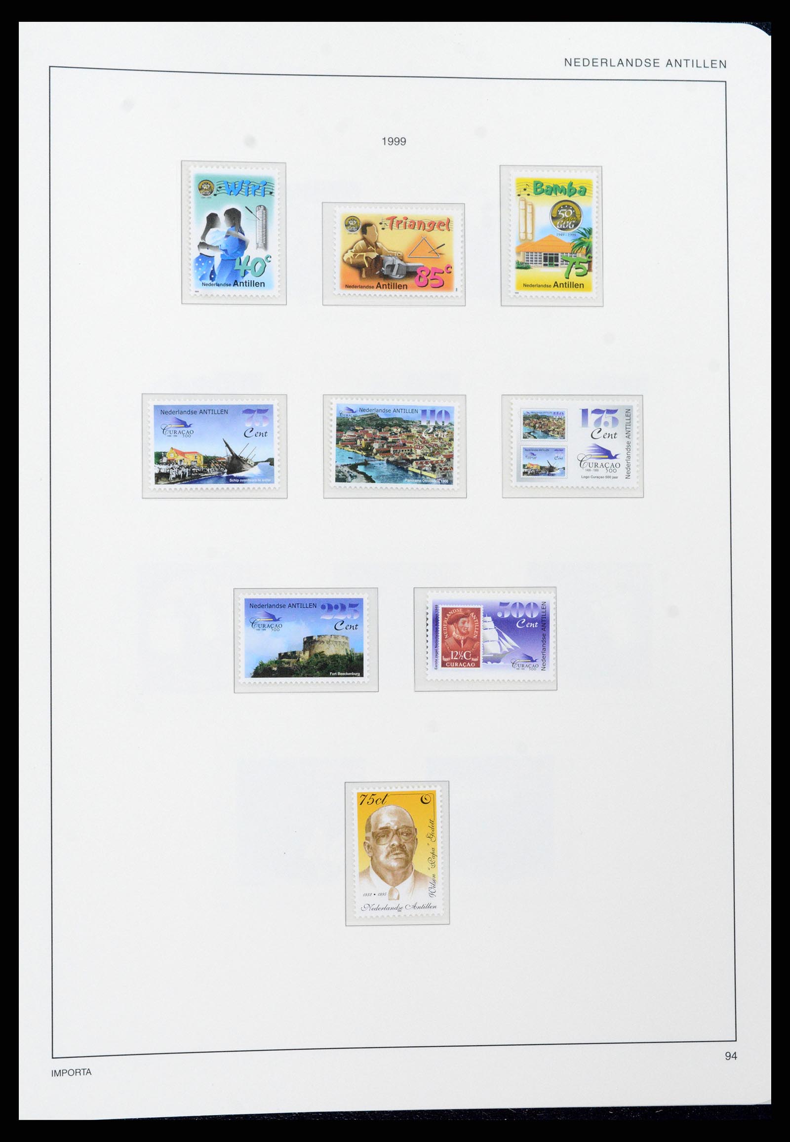 37693 095 - Stamp collection 37693 Netherlands Antilles 1949-2001.