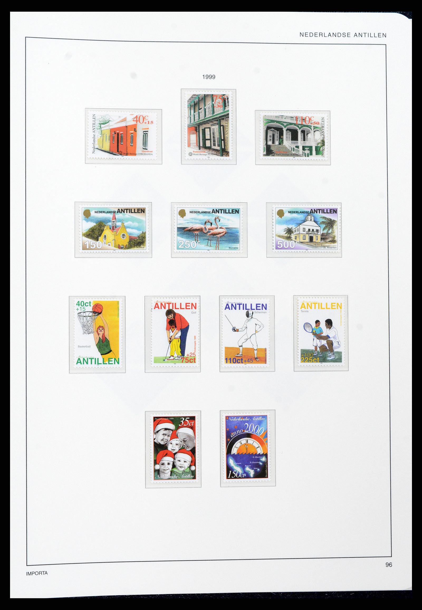 37693 098 - Stamp collection 37693 Netherlands Antilles 1949-2001.