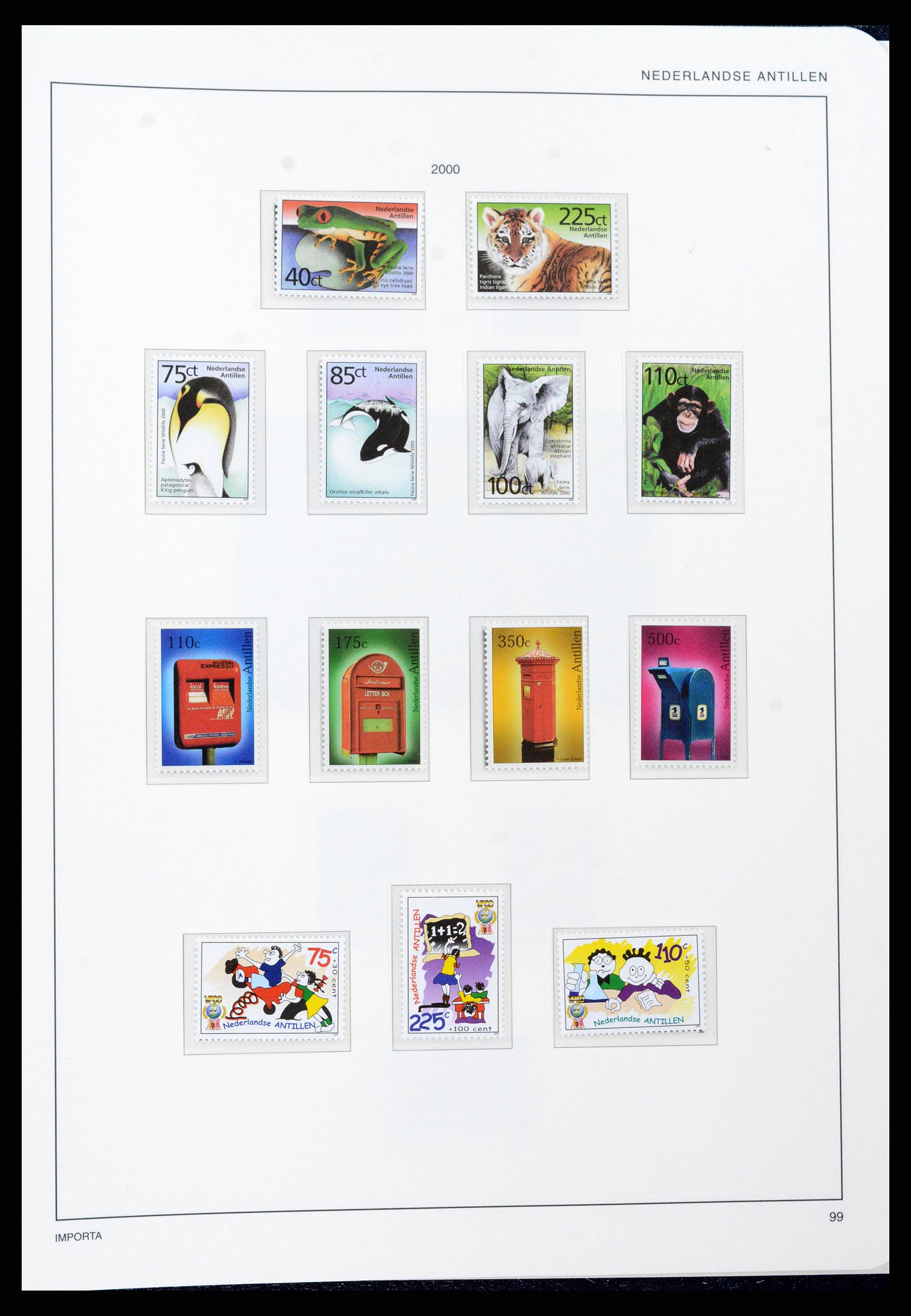 37693 101 - Stamp collection 37693 Netherlands Antilles 1949-2001.