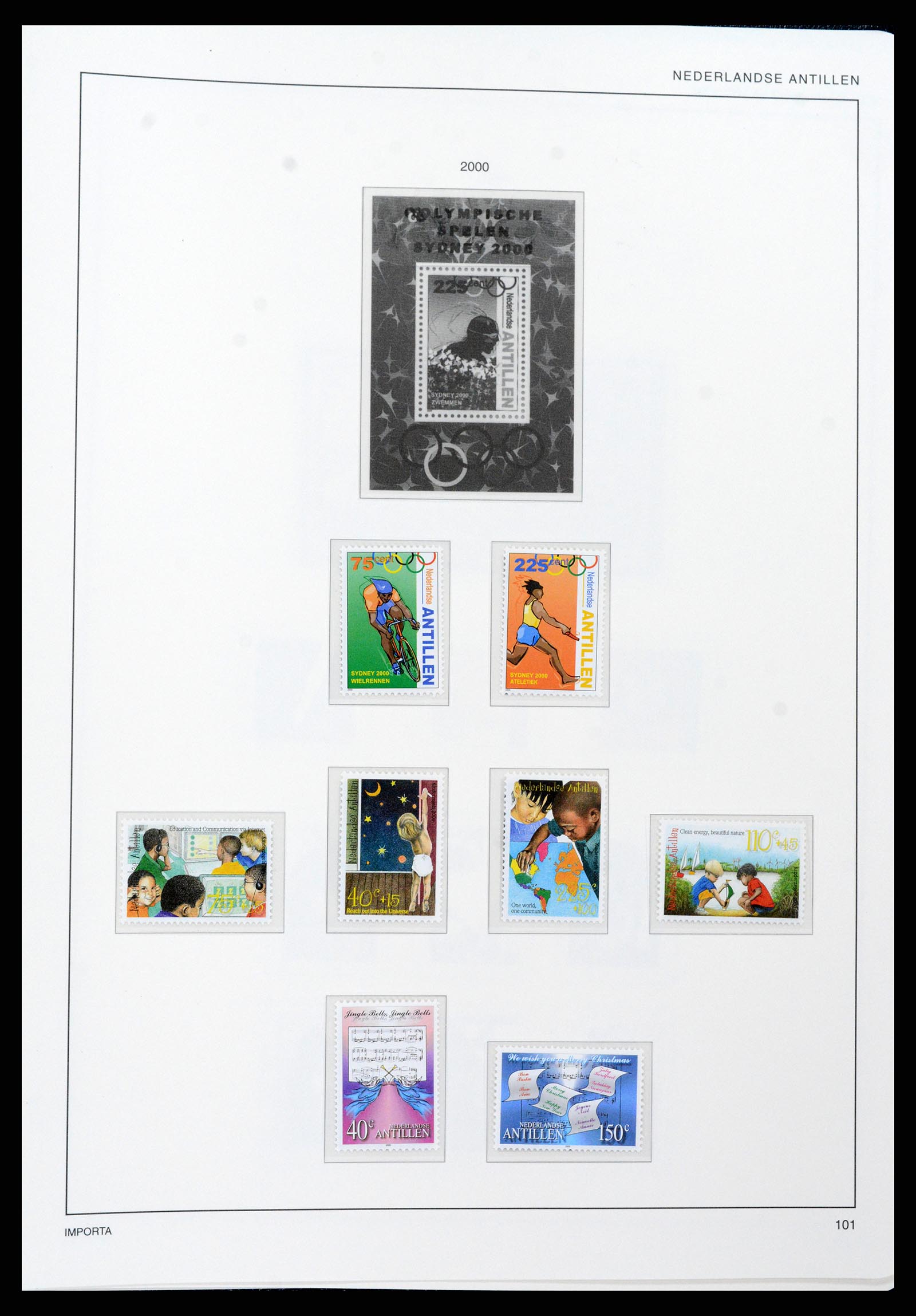 37693 103 - Stamp collection 37693 Netherlands Antilles 1949-2001.
