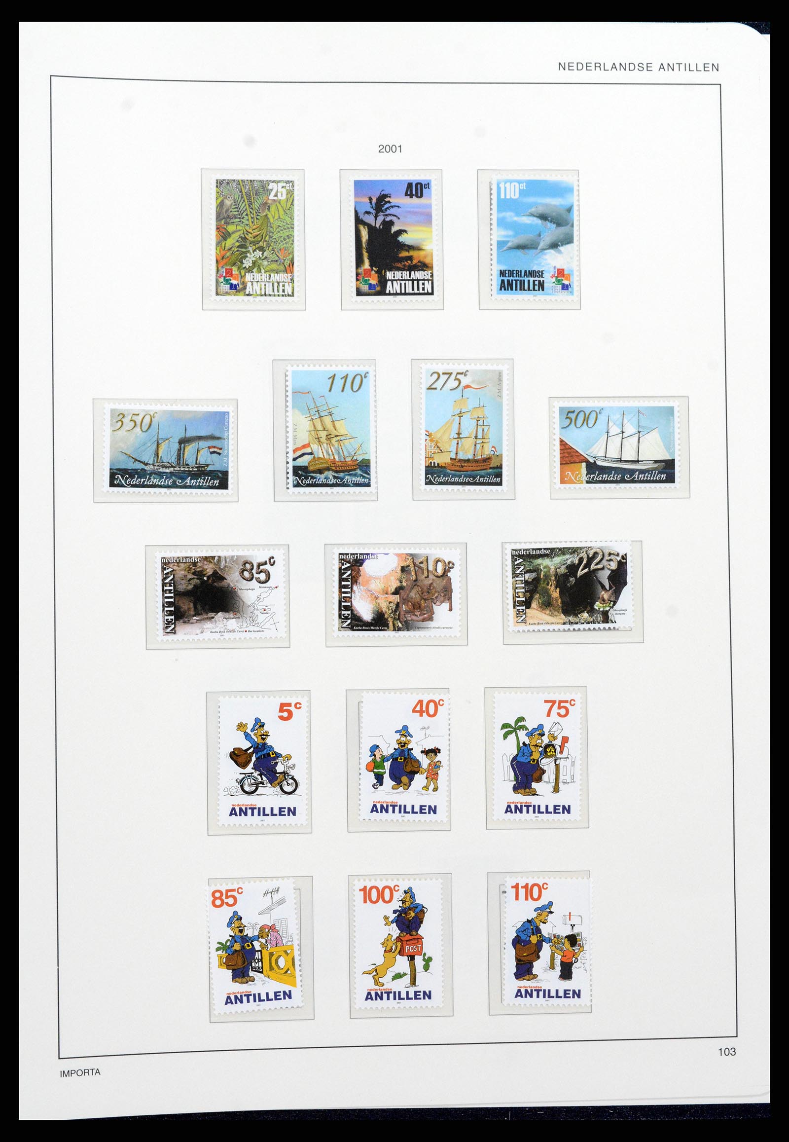 37693 105 - Stamp collection 37693 Netherlands Antilles 1949-2001.