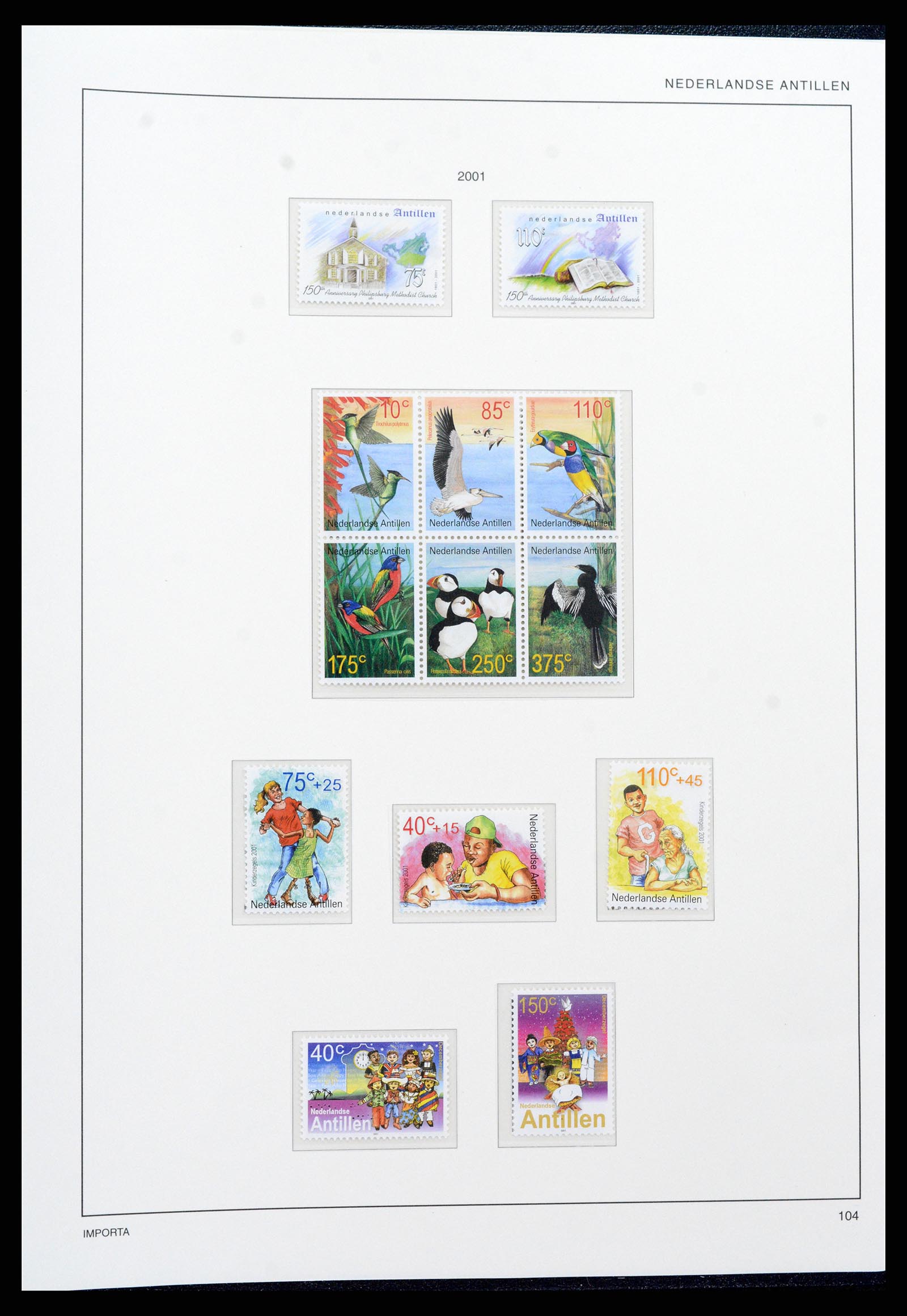37693 106 - Stamp collection 37693 Netherlands Antilles 1949-2001.
