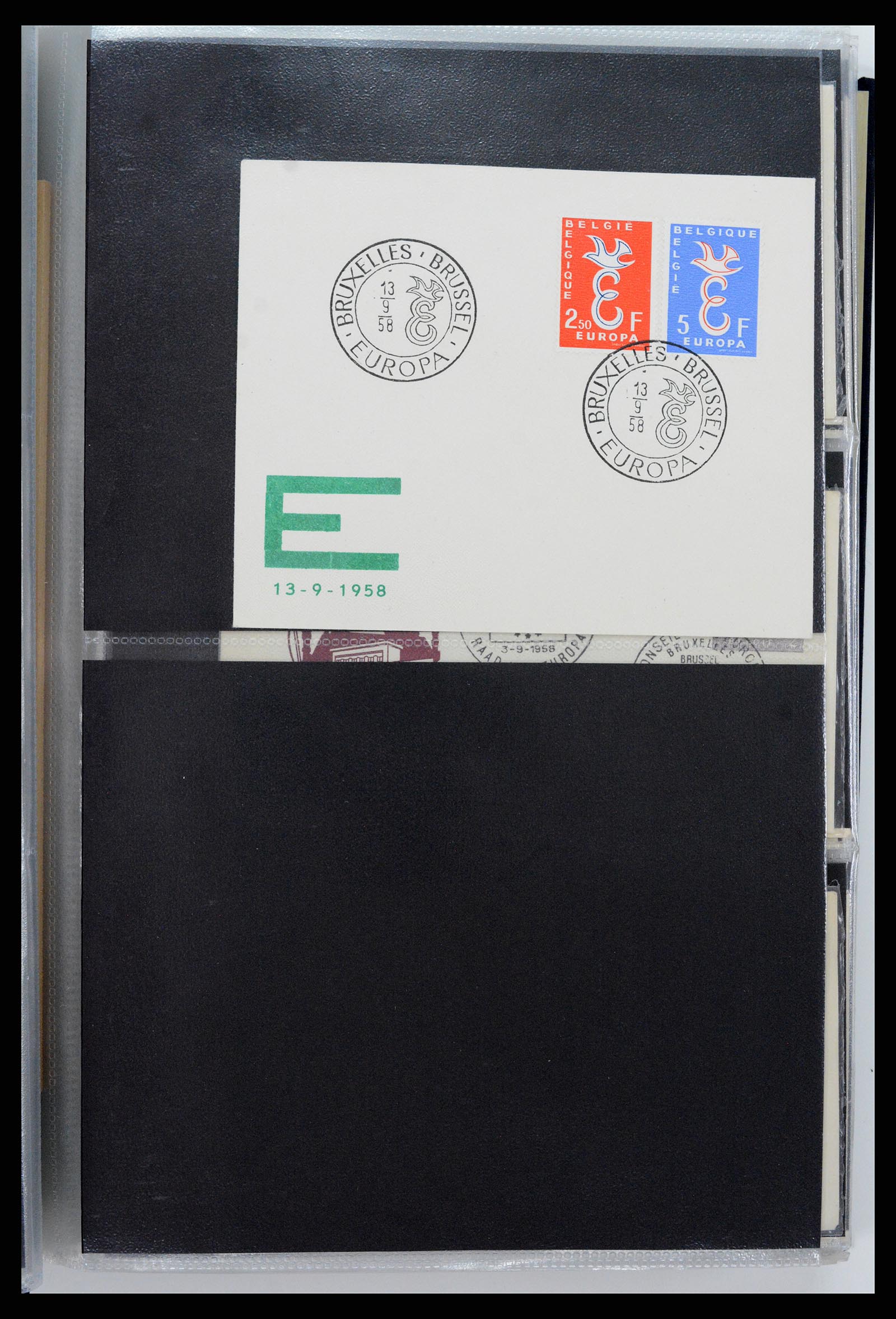 37694 009 - Postzegelverzameling 37694 Europa CEPT FDC's 1956-1970.