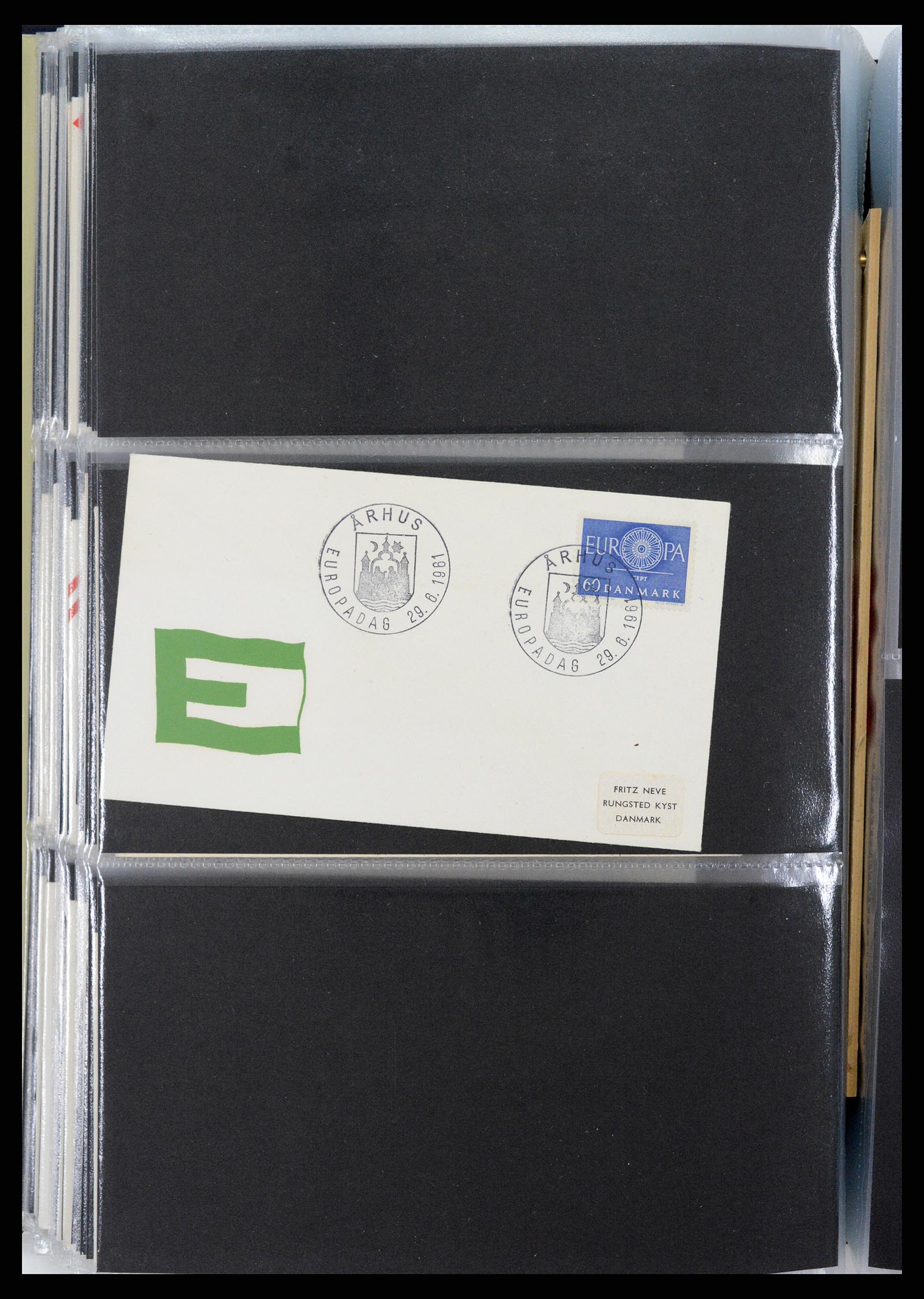 37694 041 - Postzegelverzameling 37694 Europa CEPT FDC's 1956-1970.