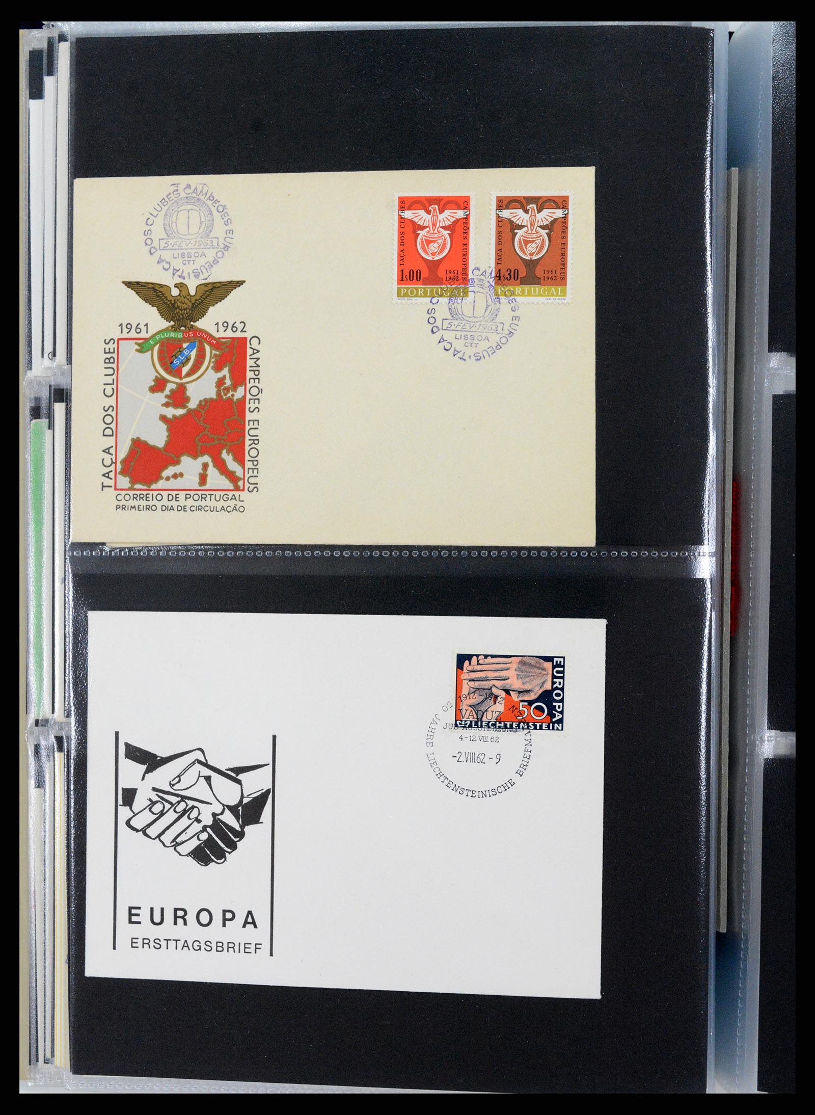 37694 085 - Postzegelverzameling 37694 Europa CEPT FDC's 1956-1970.