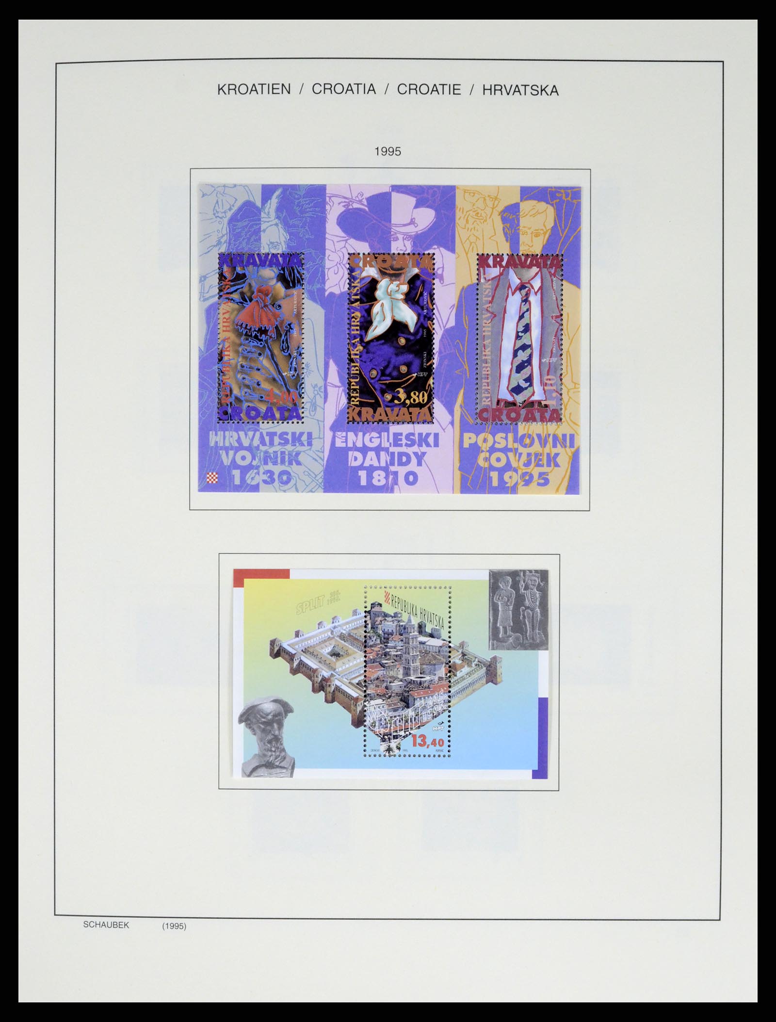 37701 040 - Postzegelverzameling 37701 Kroatië 1941-2014.