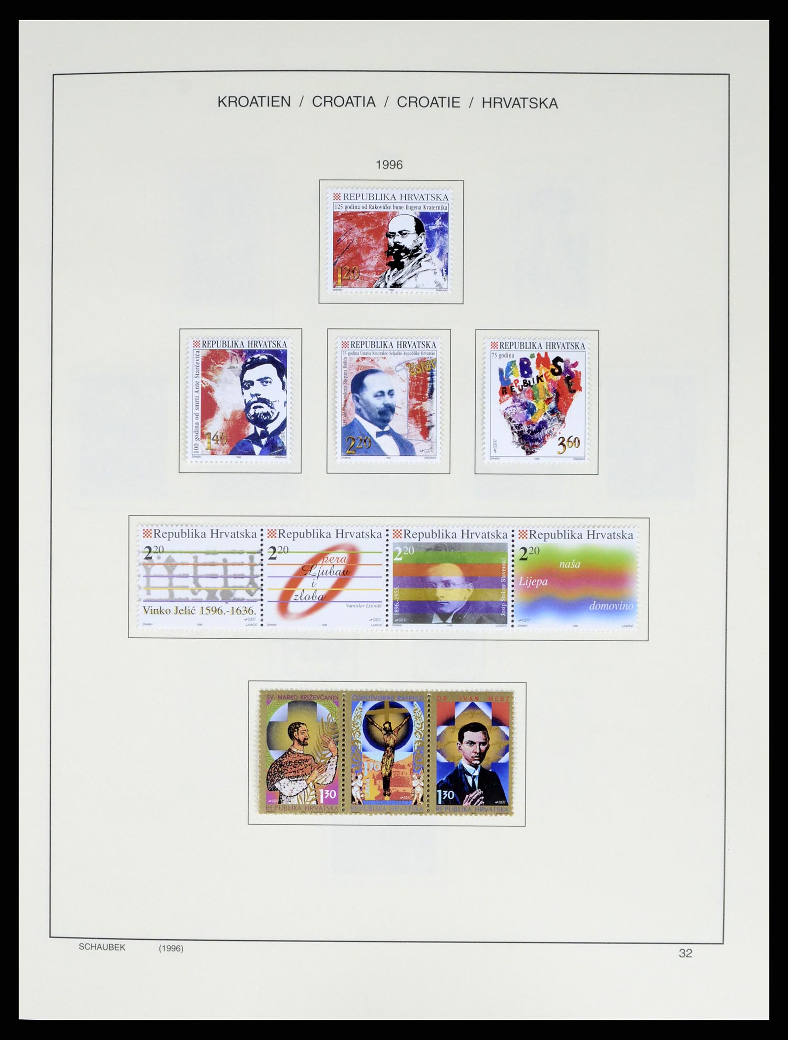 37701 045 - Postzegelverzameling 37701 Kroatië 1941-2014.