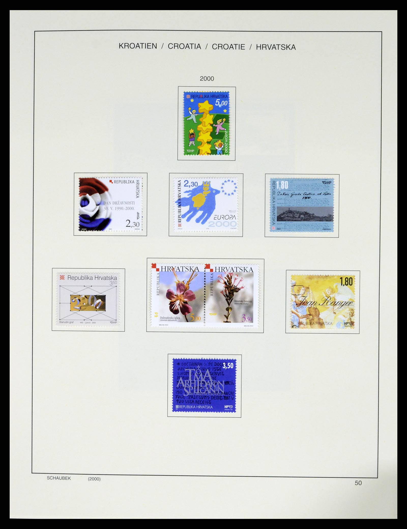 37701 065 - Postzegelverzameling 37701 Kroatië 1941-2014.