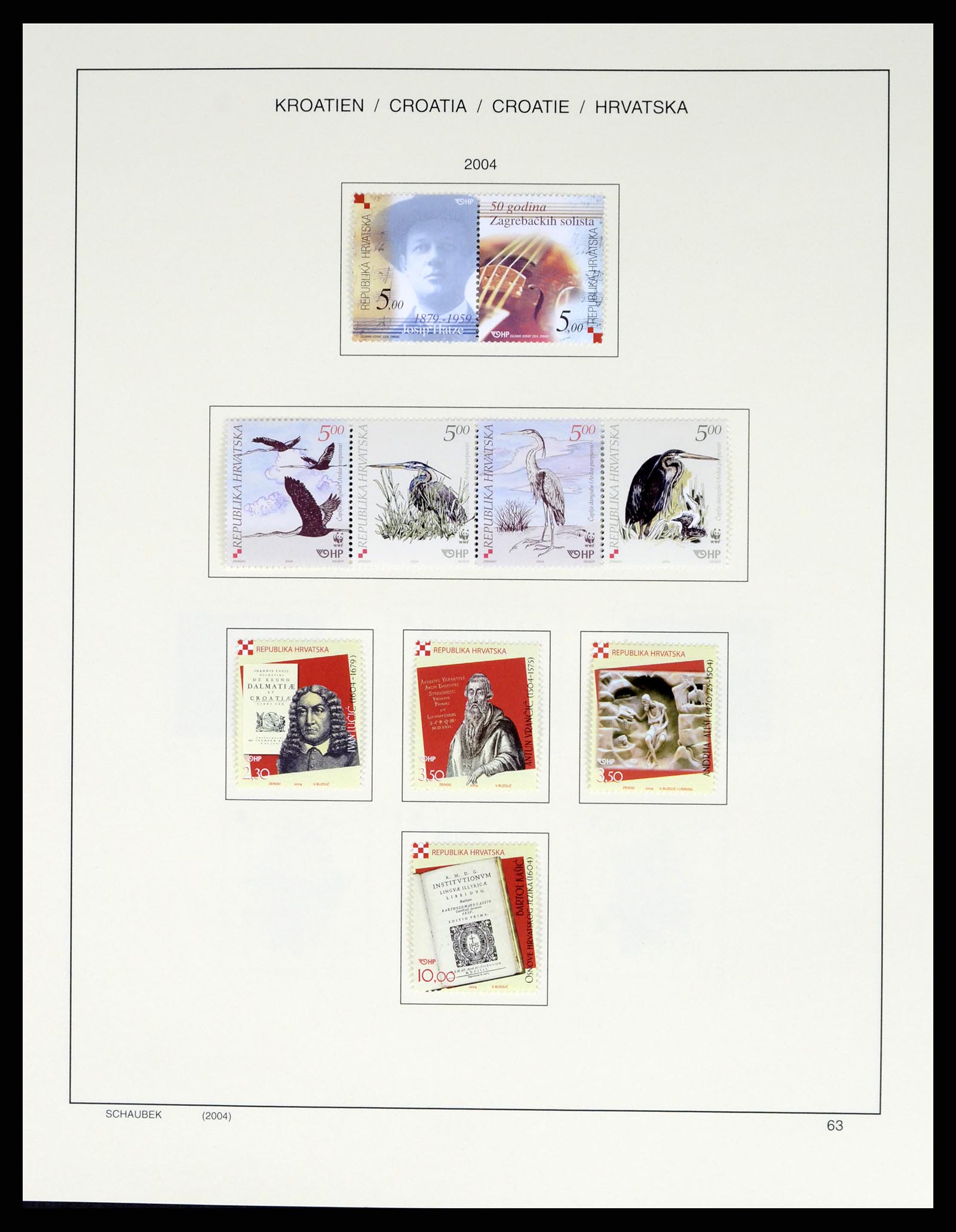 37701 083 - Postzegelverzameling 37701 Kroatië 1941-2014.