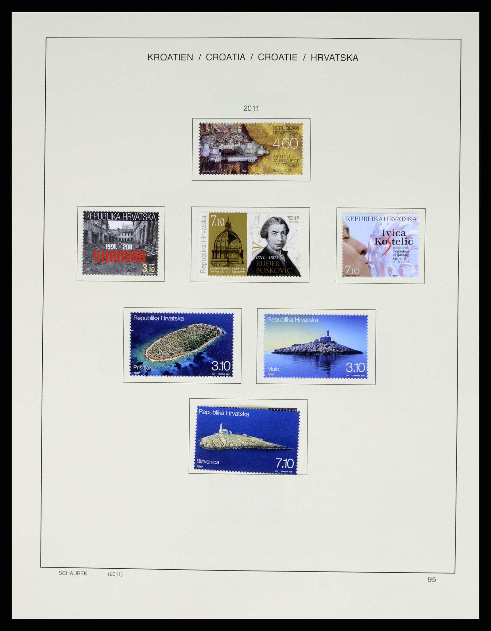 37701 127 - Postzegelverzameling 37701 Kroatië 1941-2014.