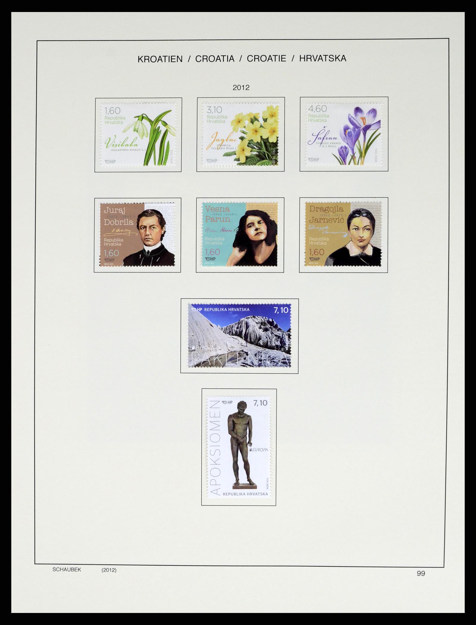37701 131 - Postzegelverzameling 37701 Kroatië 1941-2014.