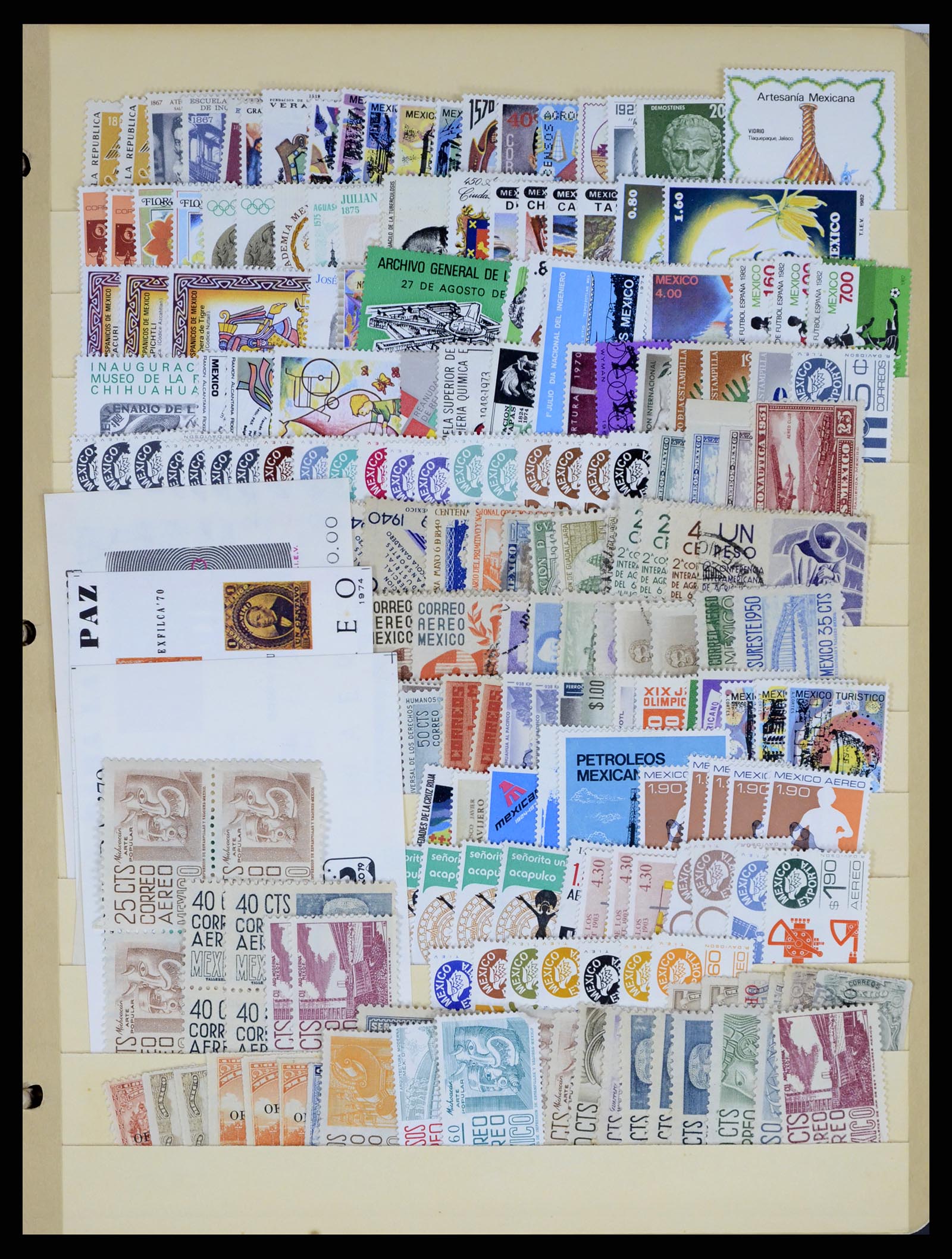 37704 0002 - Postzegelverzameling 37704 Centraal en Latijns Amerika 1855-2005.