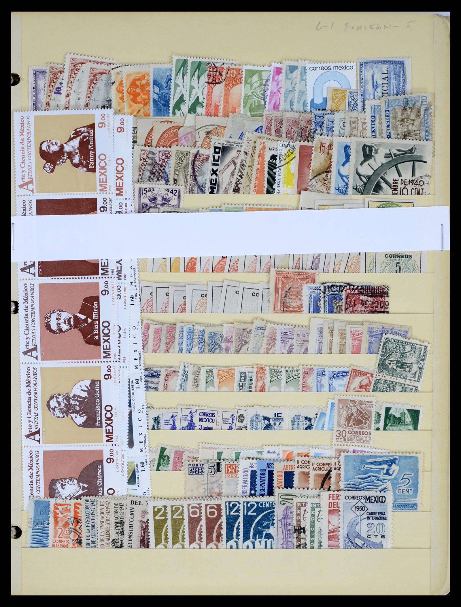 37704 0003 - Postzegelverzameling 37704 Centraal en Latijns Amerika 1855-2005.