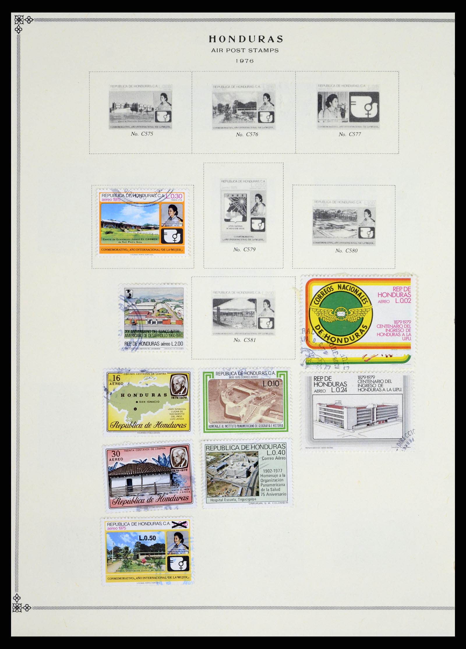 37704 1582 - Postzegelverzameling 37704 Centraal en Latijns Amerika 1855-2005.